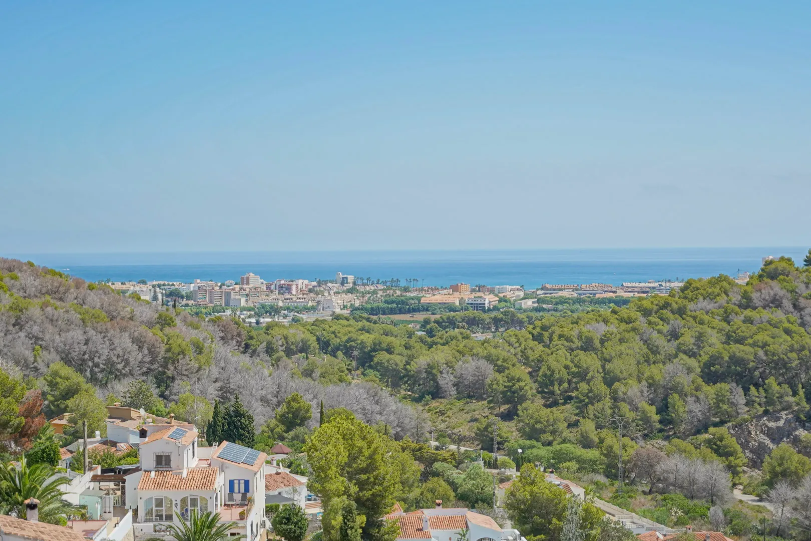 Villa traditionnelle avec vue sur la mer et totale intimité à Jávea