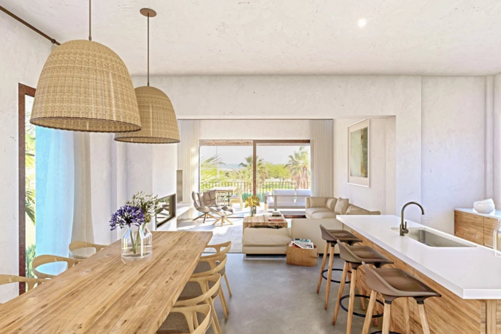 Proyecto de construcción en la playa en venta en Oliva
