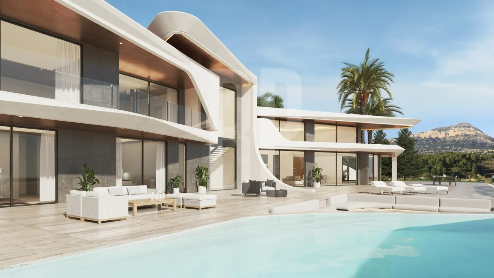 Moderne nieuw gebouwde villa te koop in Jávea
