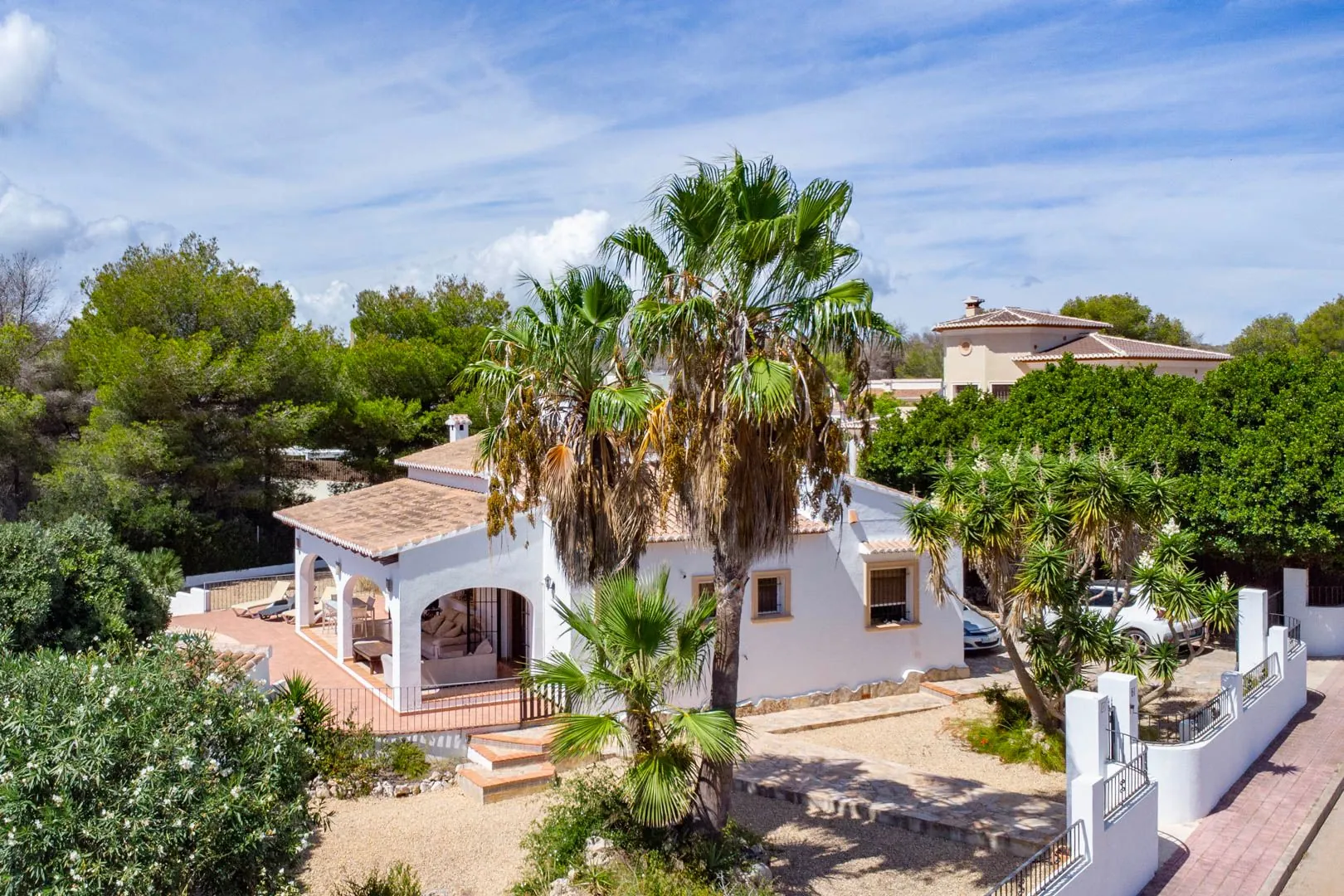 Charmante villa traditionnelle de plain-pied à vendre à Jávea.