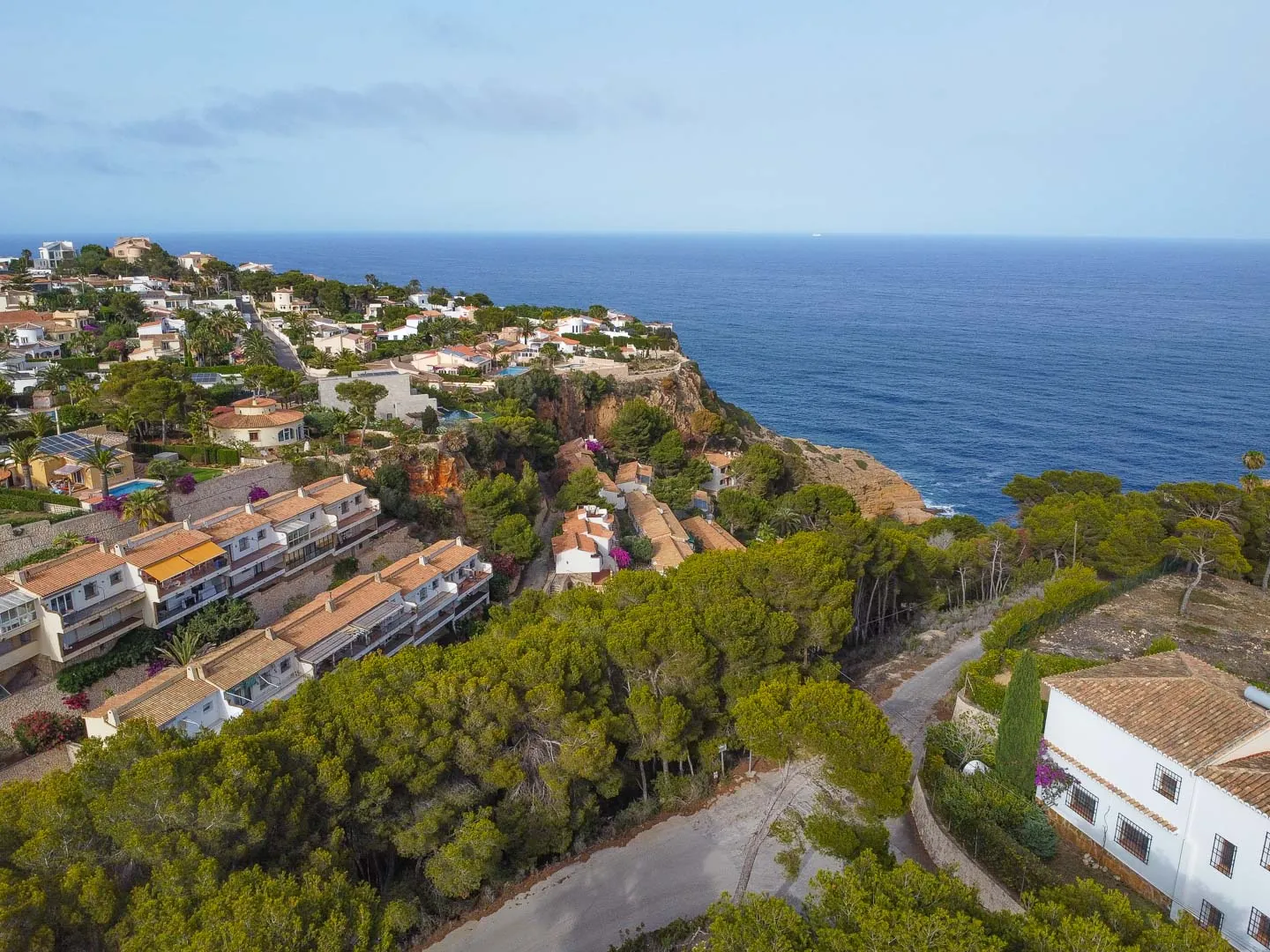 Belle villa d’Ibiza avec vue sur la mer à vendre à Jávea