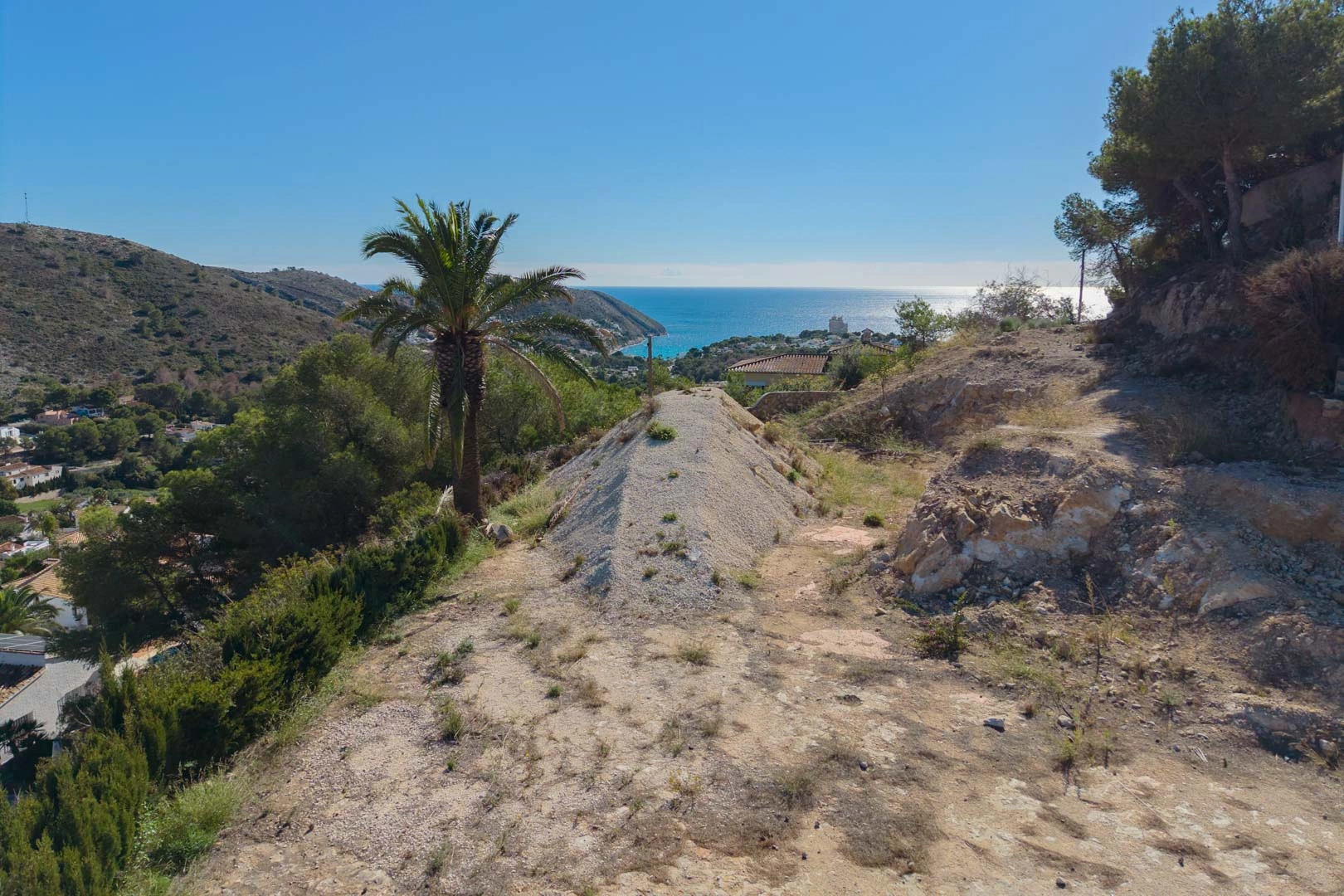 Exclusiva Villa de diseño en construccion con vistas al mar en venta en Moraira