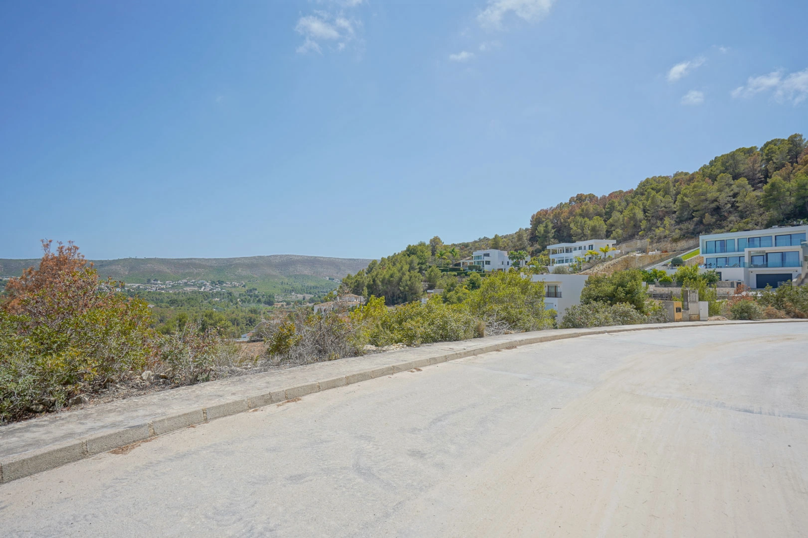 Villa neuve en construction avec vue sur la mer à vendre à Javea.