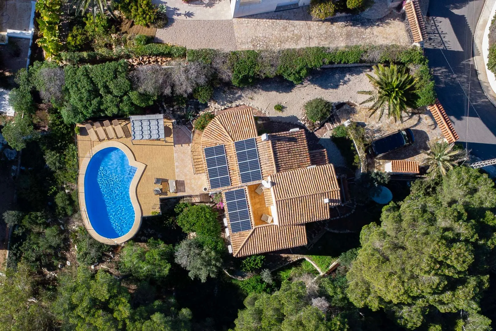 Traditionele villa met schitterend uitzicht op zee te koop in Ambolo, Jávea