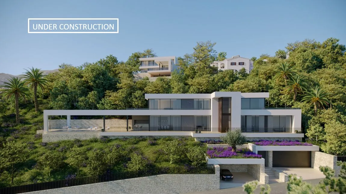 AR200818 - Villa moderna con vistas al mar en construcción en venta en Jávea