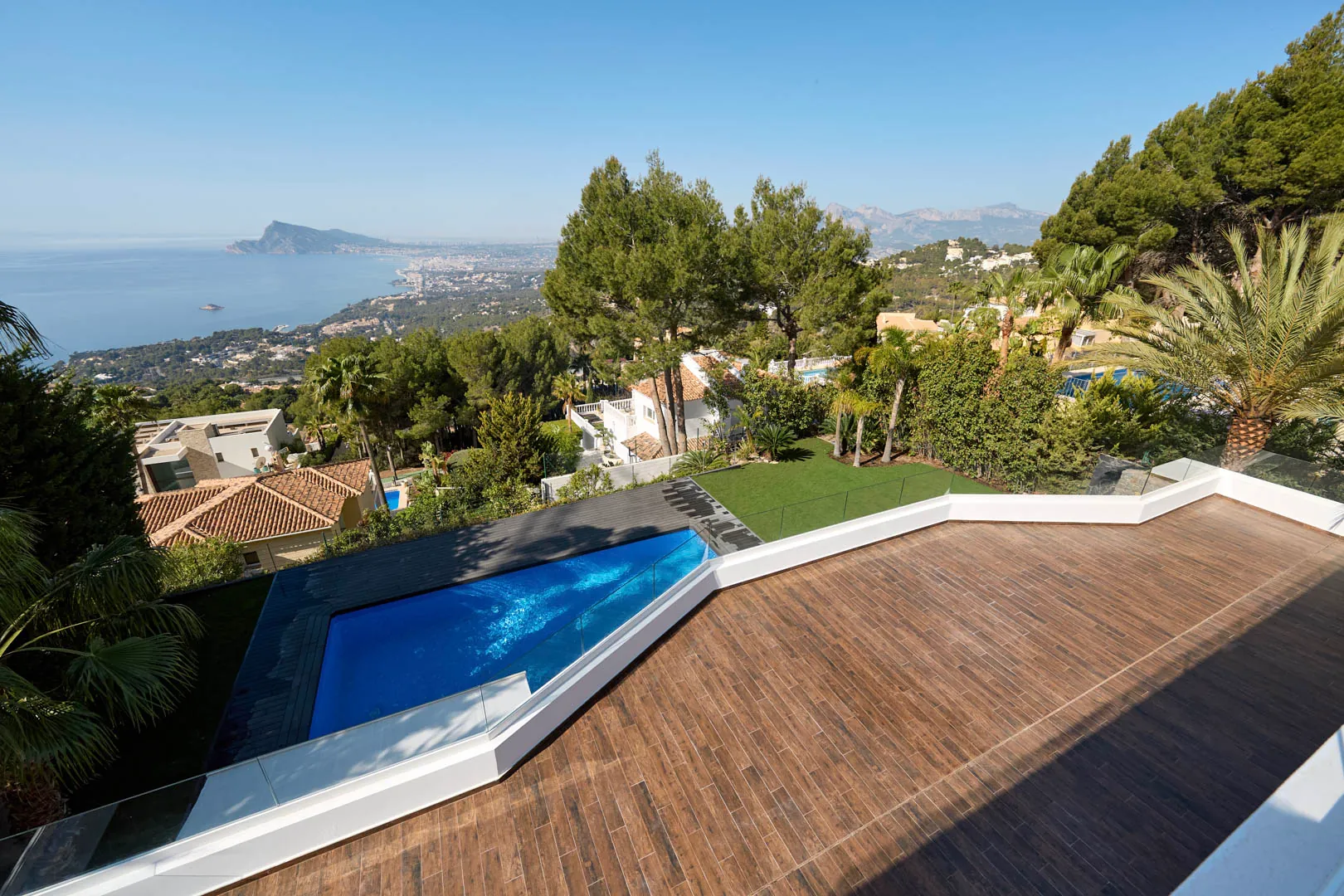 Villa de lujo con vistas al mar en venta en Altea