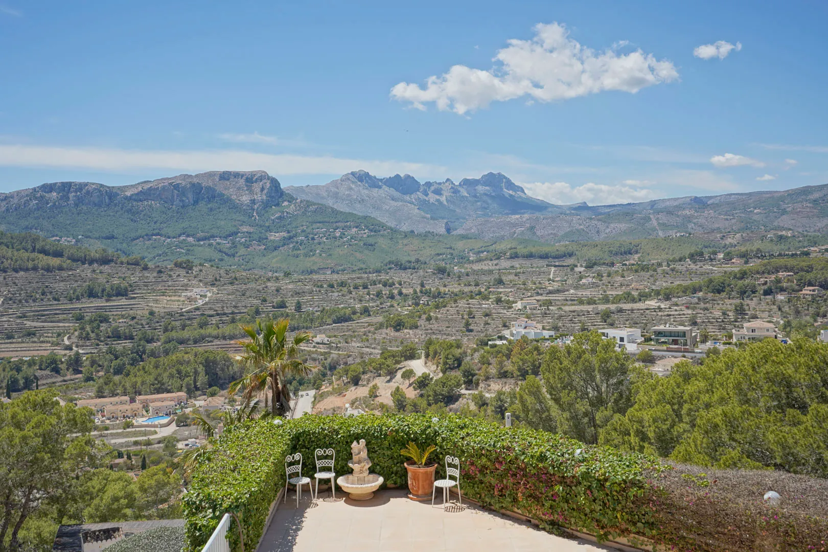Villa con vistas panorámicas en venta en Calpe