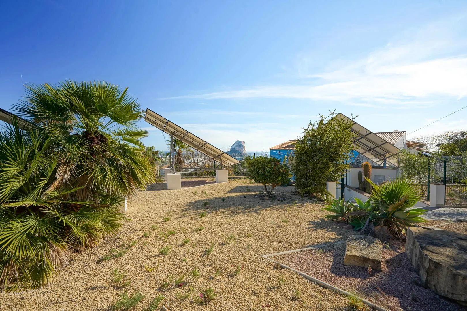 Villa con vistas panoramicas al mar en venta en Calpe