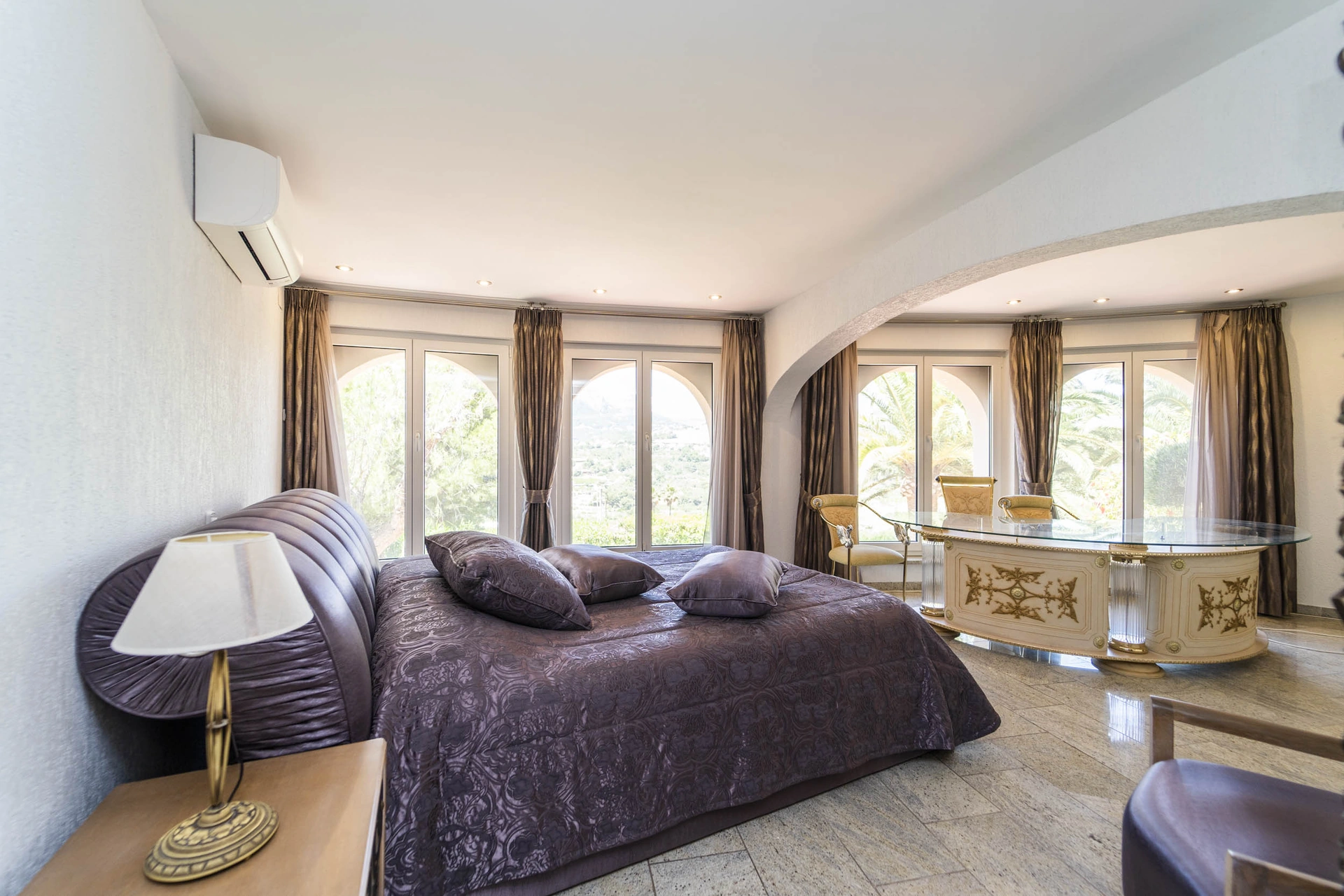 Grande villa traditionnelle avec vue sur la mer à vendre à Calpe