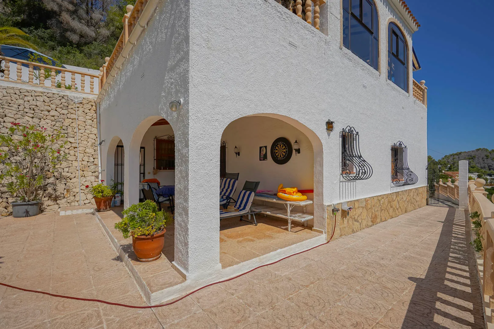 Villa traditionnelle avec vue sur la mer et totale intimité à Jávea
