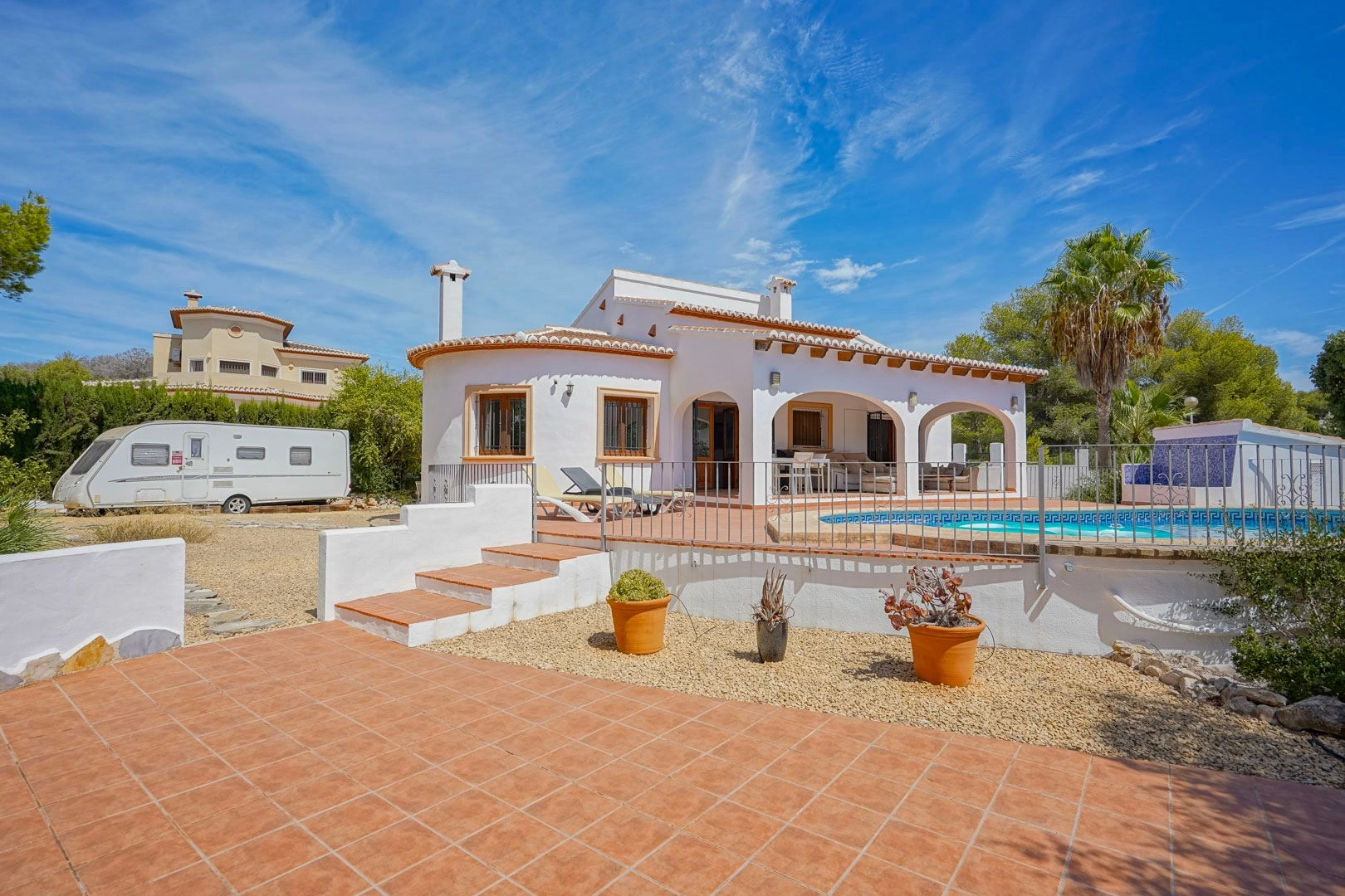 Charmante villa traditionnelle de plain-pied à vendre à Jávea.
