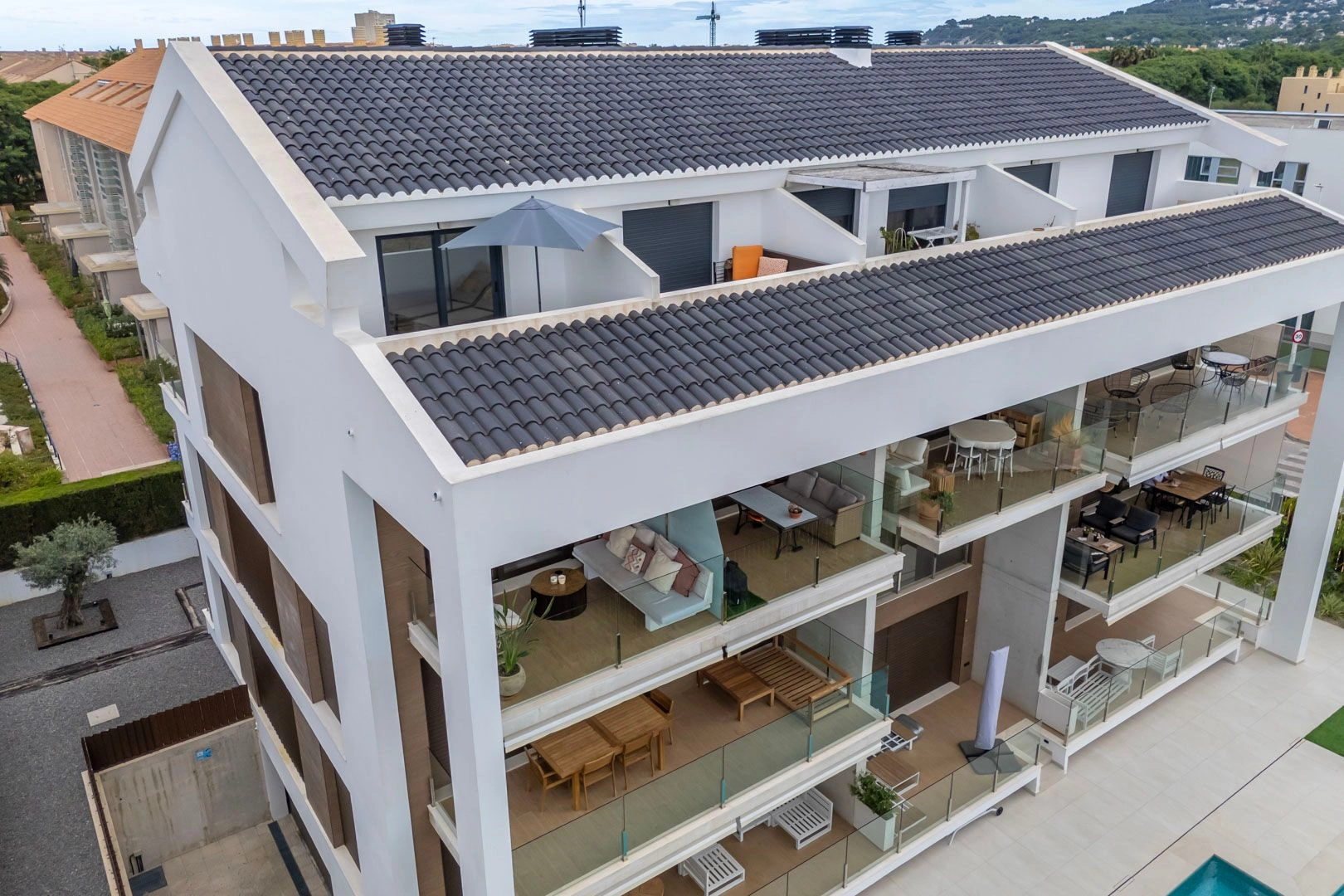 Moderne penthouse te koop in Javea, gebied Arenal