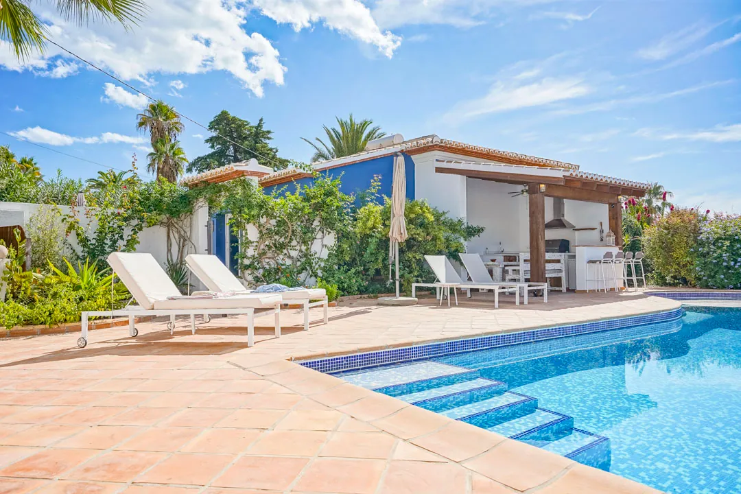 Preciosa villa de una sola planta en venta en el Montgo, Javea