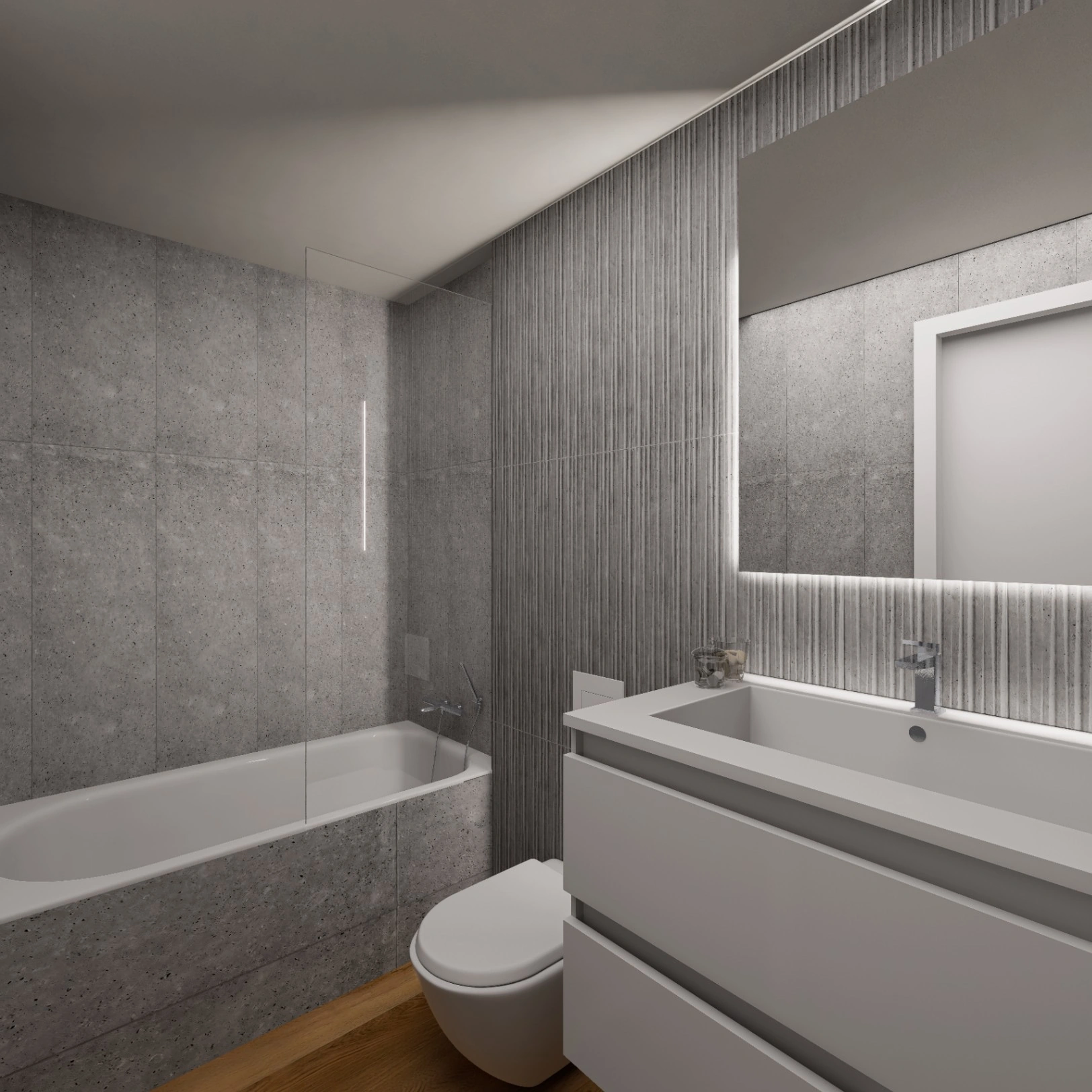 Appartement neuf au rez-de-chaussée, dans un emplacement exclusif.