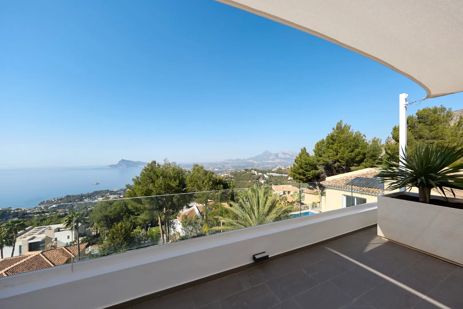 Villa de lujo con vistas al mar en venta en Altea