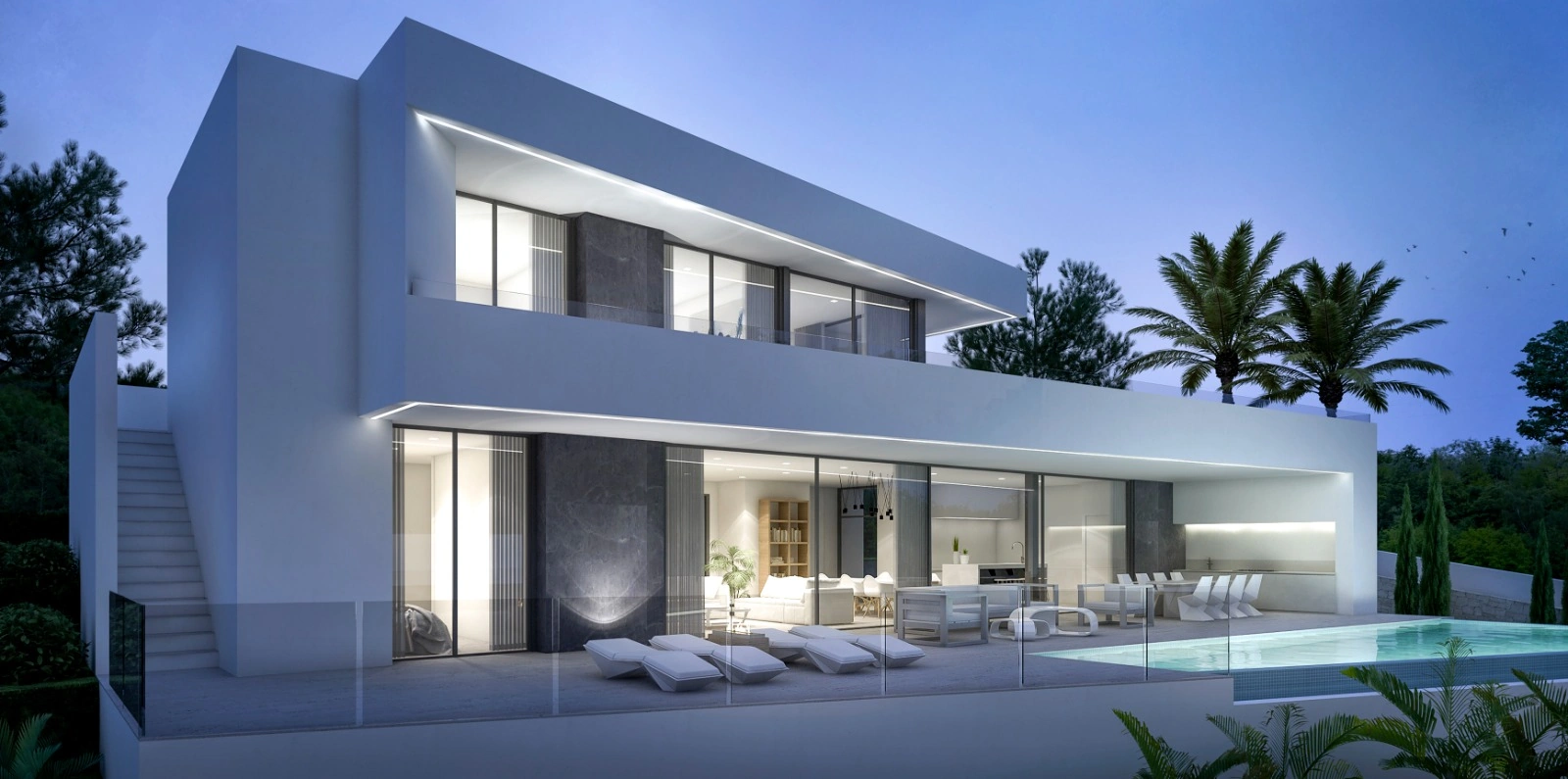 Villa moderna en venta en Cumbre del Sol, Benitachell