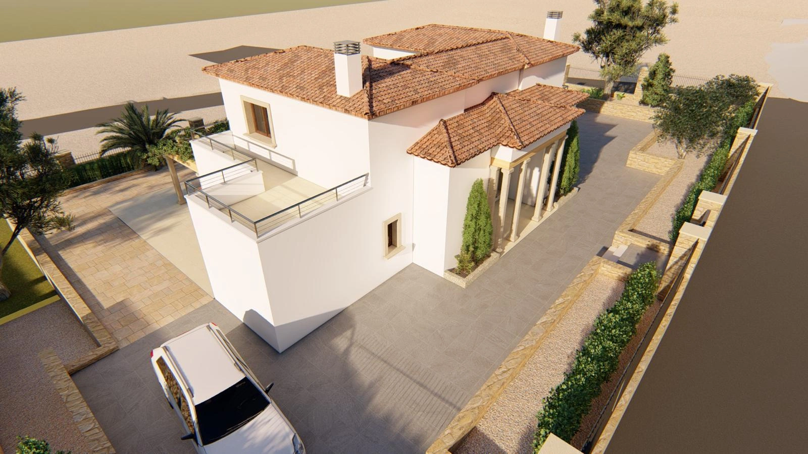 Villa de nueva construcción con vistas al mar en venta en Jávea
