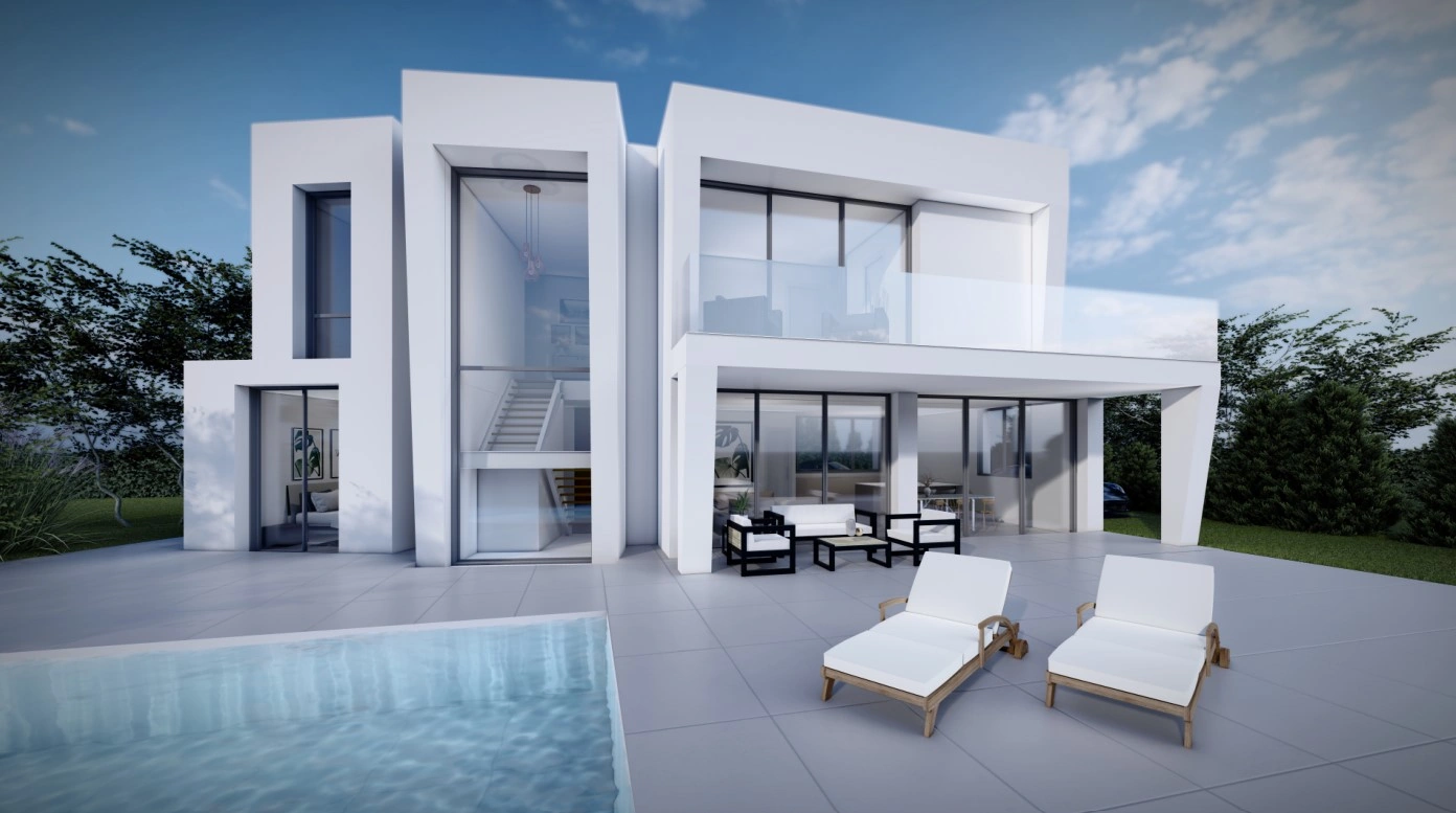 AR56744 - Moderna villa de obra nueva en venta en Calpe