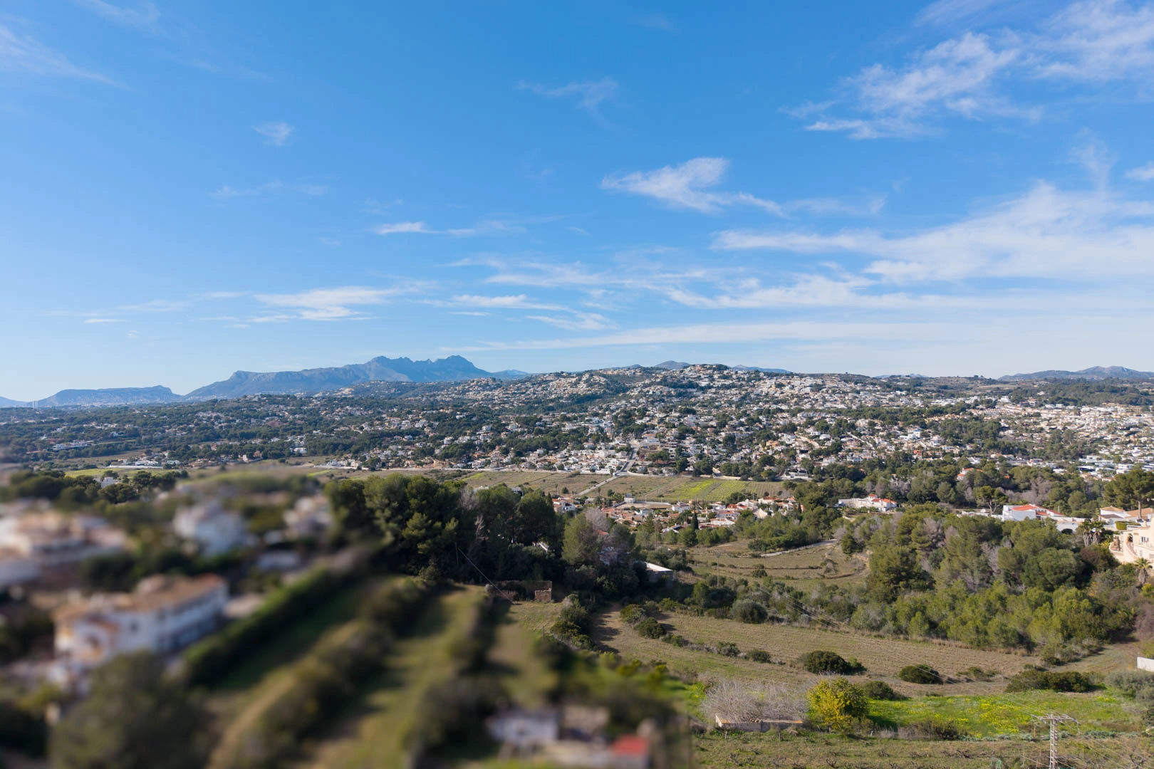 Parcela urbana a la venta en Moraira, Costa Blanca