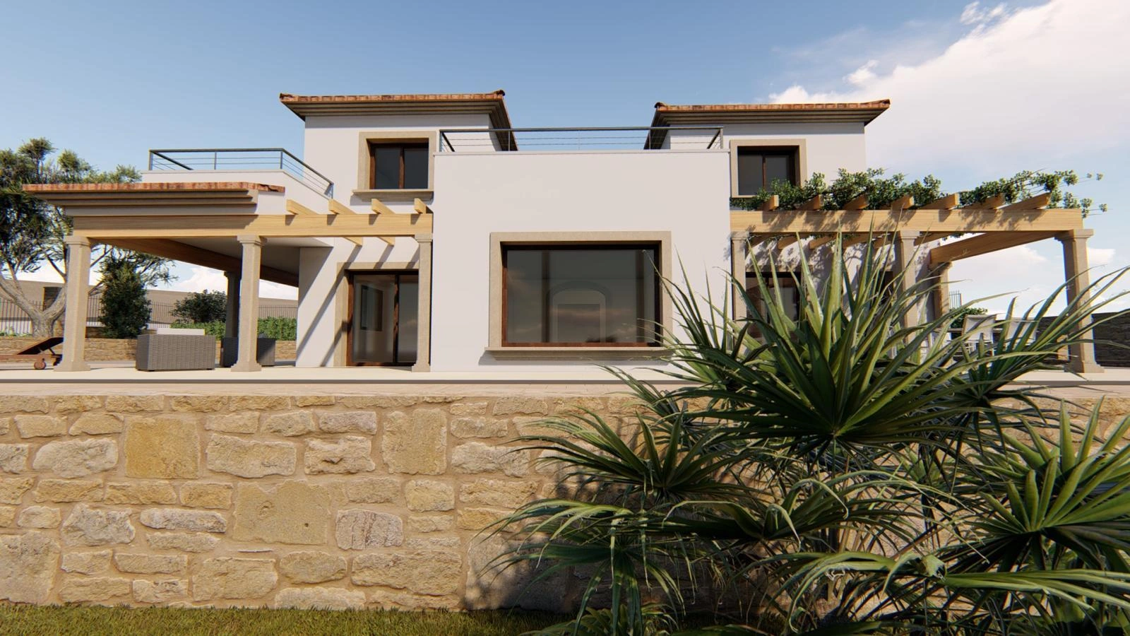 Villa de nueva construcción con vistas al mar en venta en Jávea