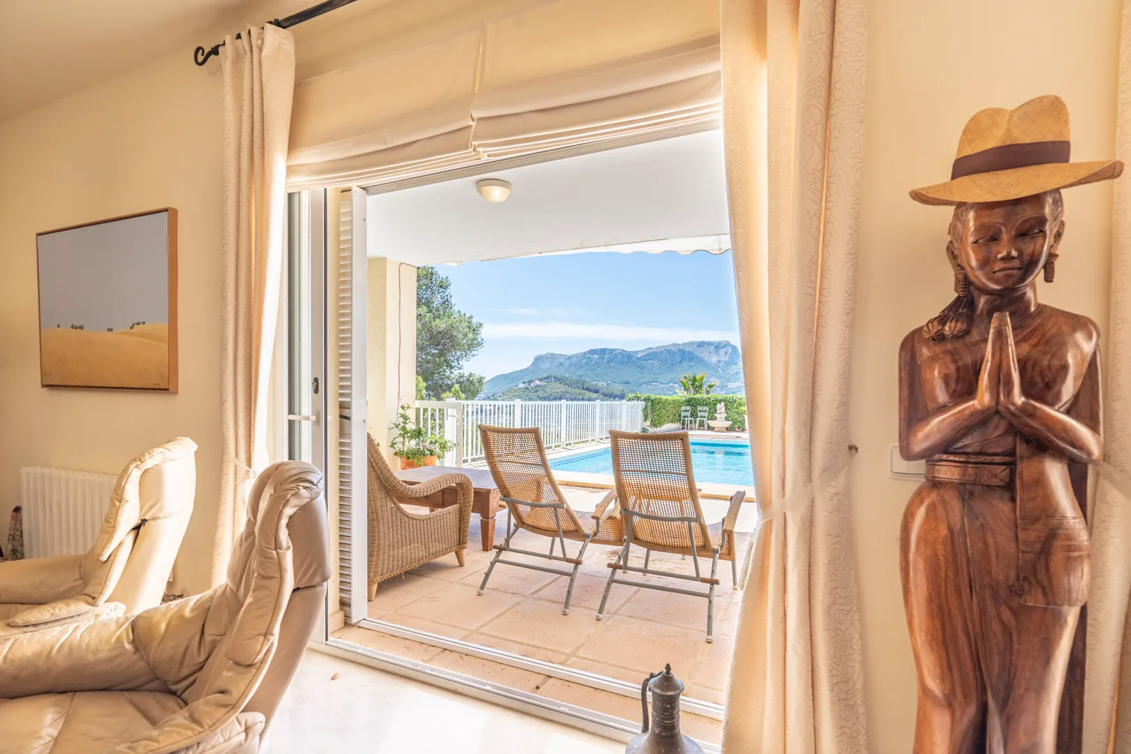 Villa con vistas panorámicas en venta en Calpe