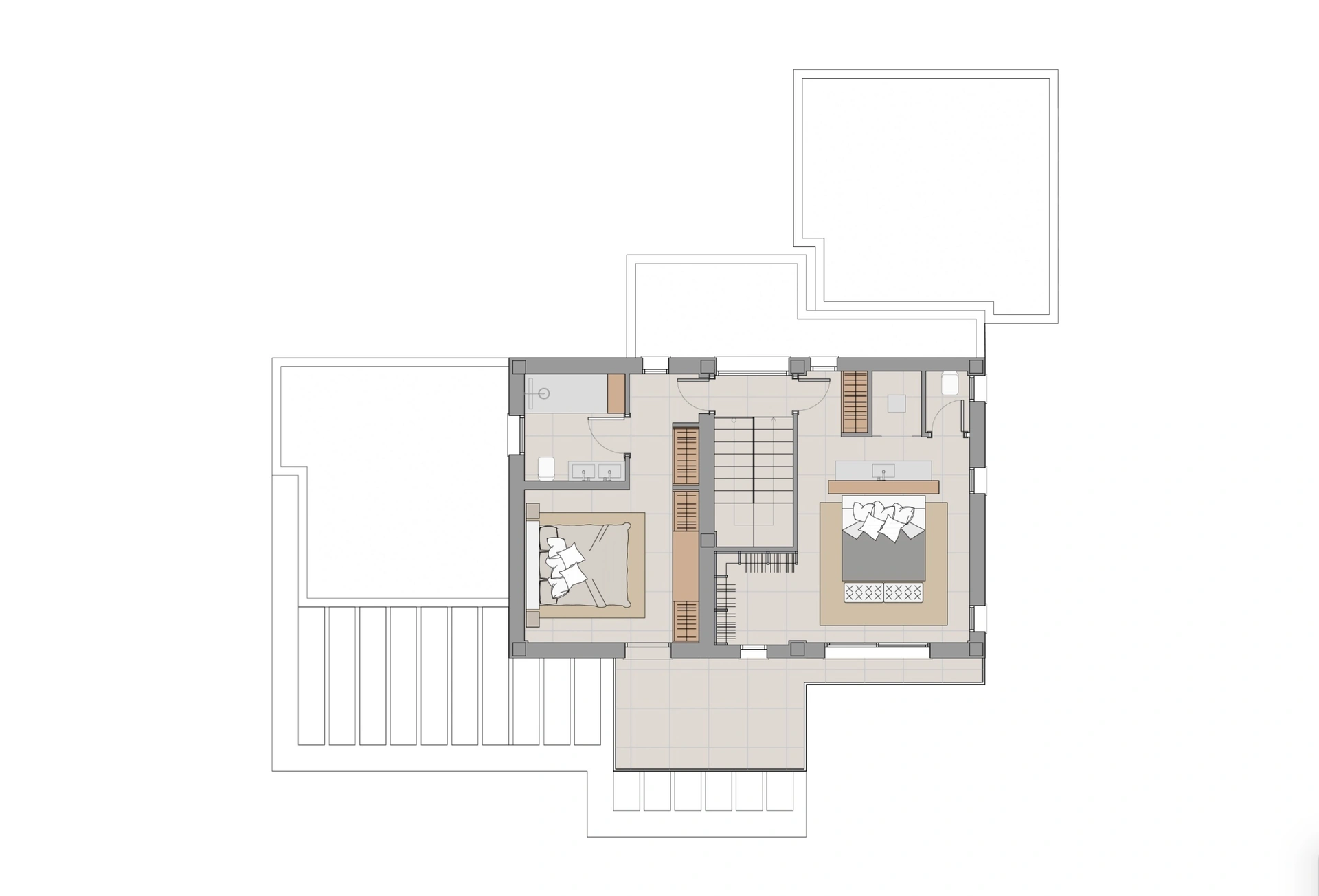 Progetto di villa moderna in vendita a Moraira.
