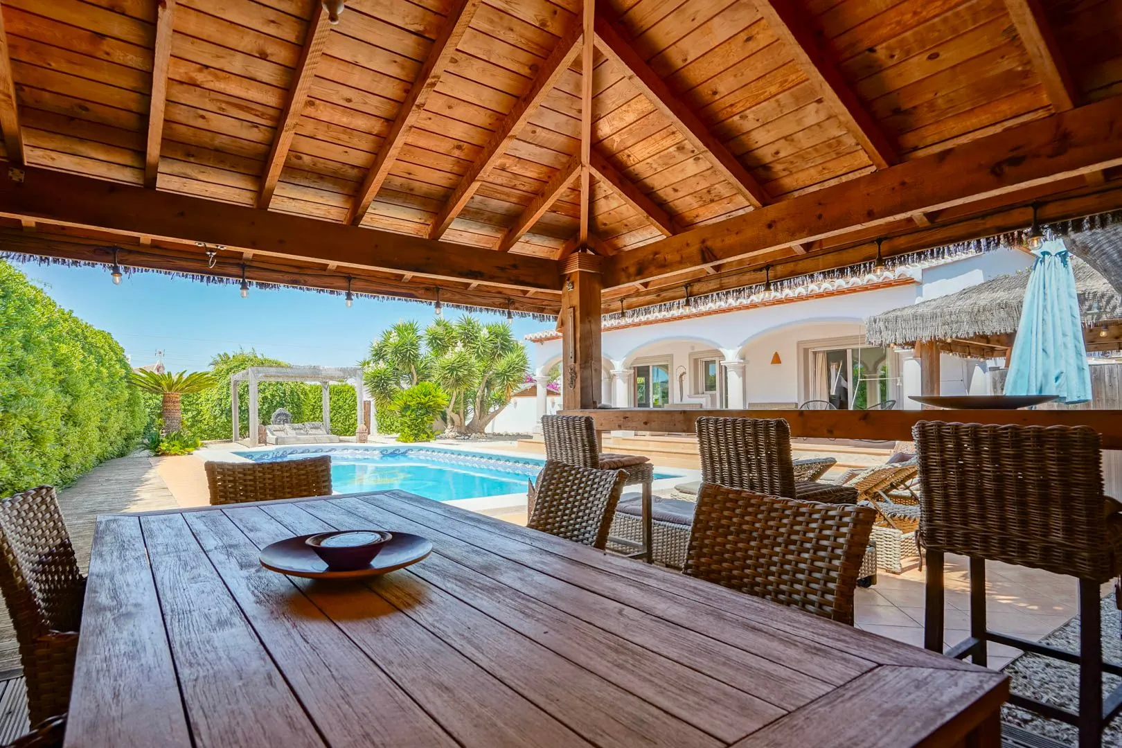 Villa rénovée de plain-pied avec jardin et piscine à Costa Nova, Jávea