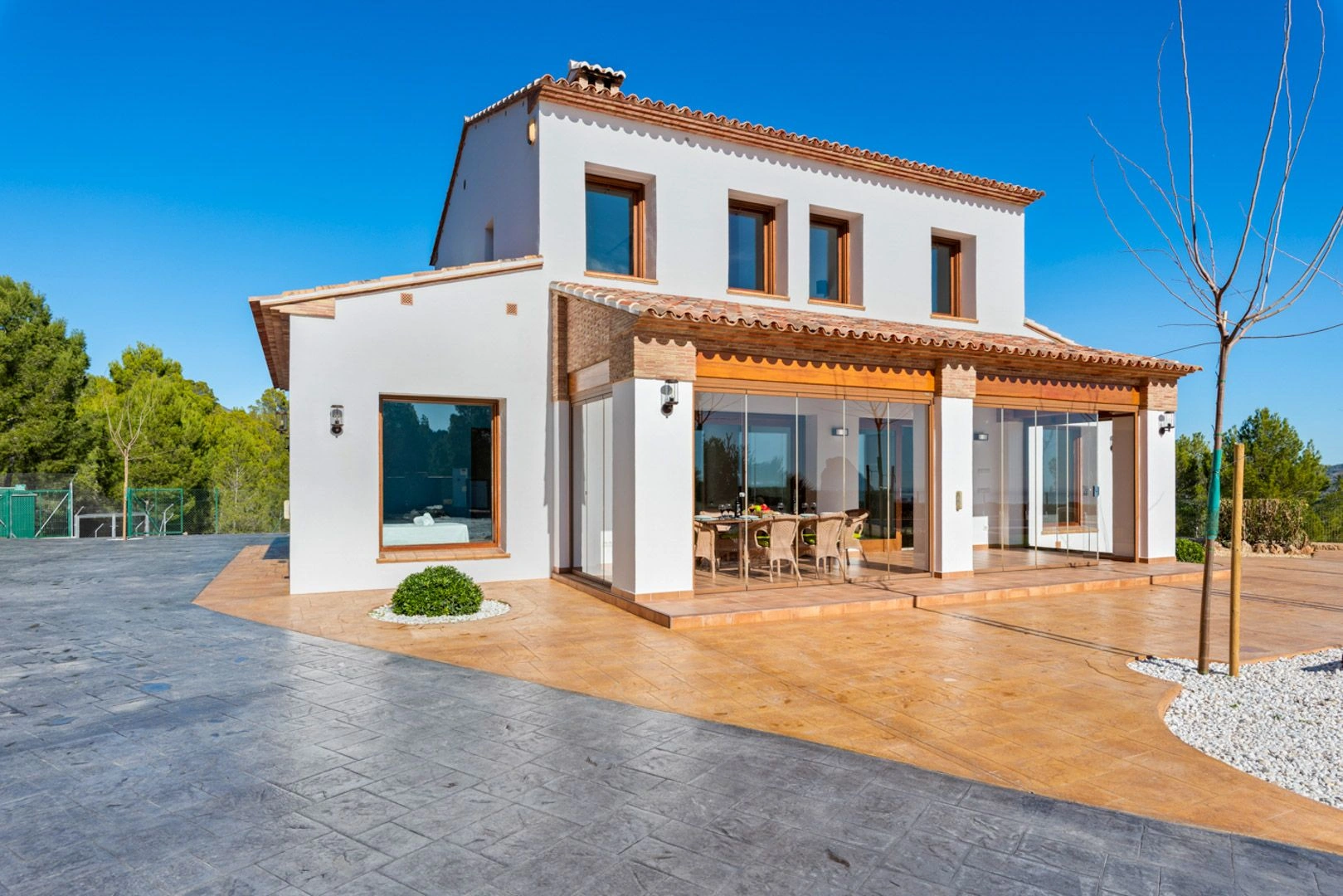 Preciosa finca con vistas al mar en venta en Oltamar, Calpe