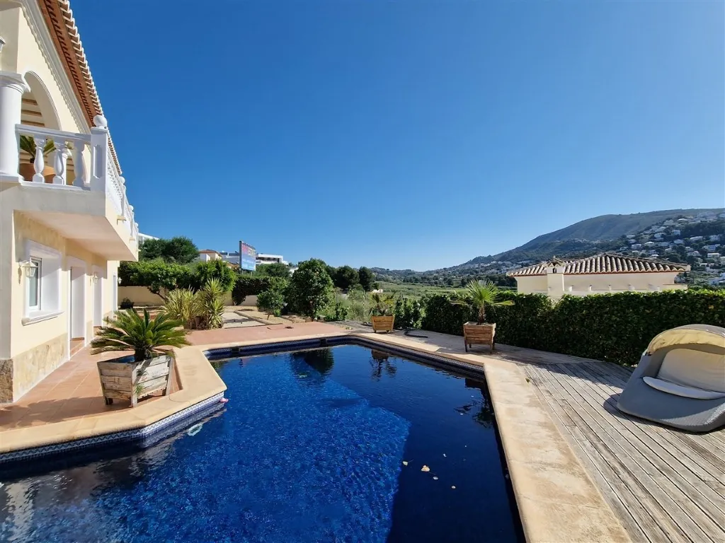 Exclusive traditional villa for sale in Moraira. A Haven of Tranquility Just Minutes From Downtown and the Beach