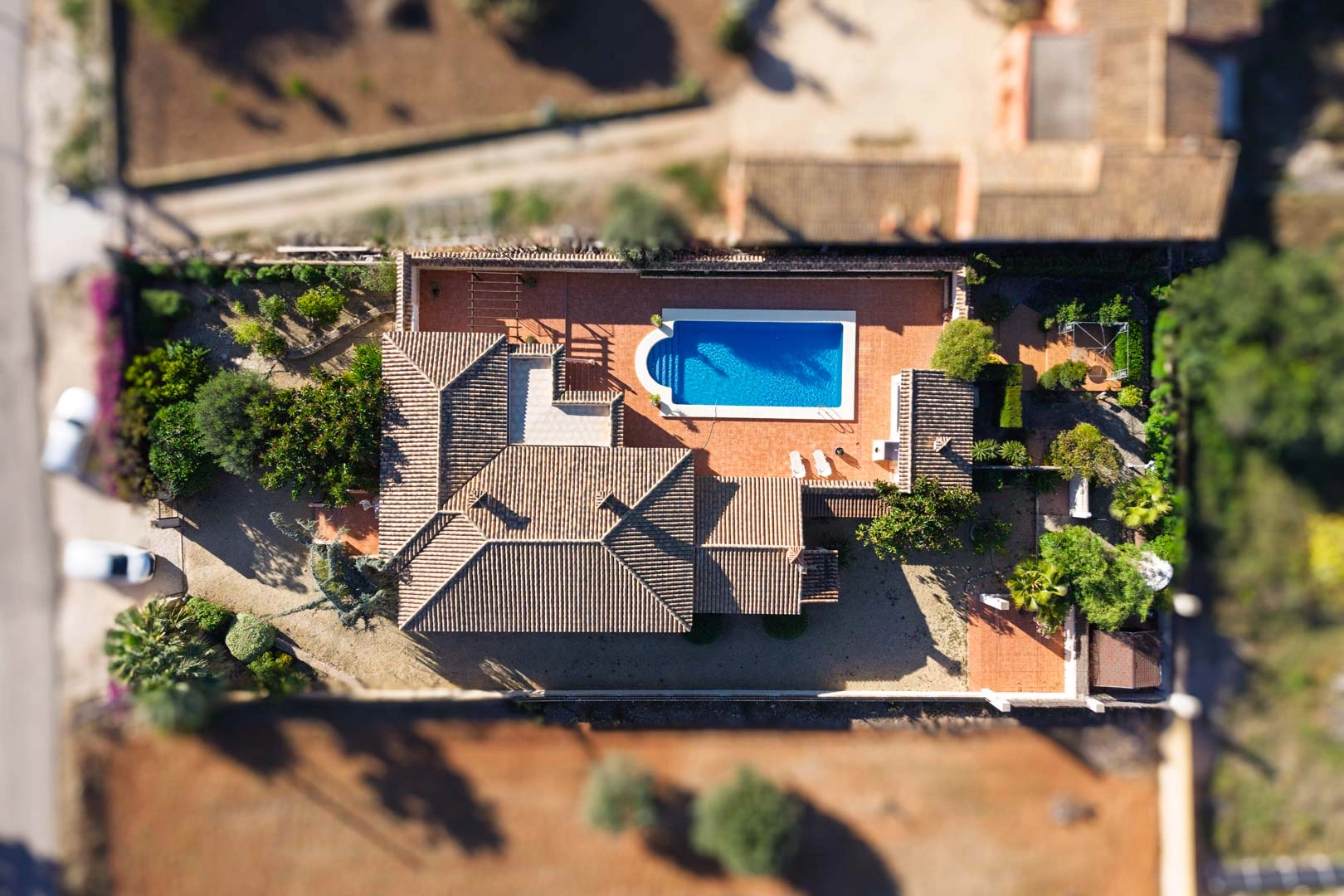 Villa de estilo mediterráneo a la venta en Jalón