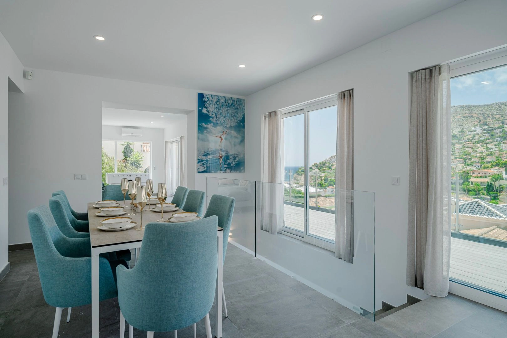 Villa met uitzicht op zee te koop in Calpe
