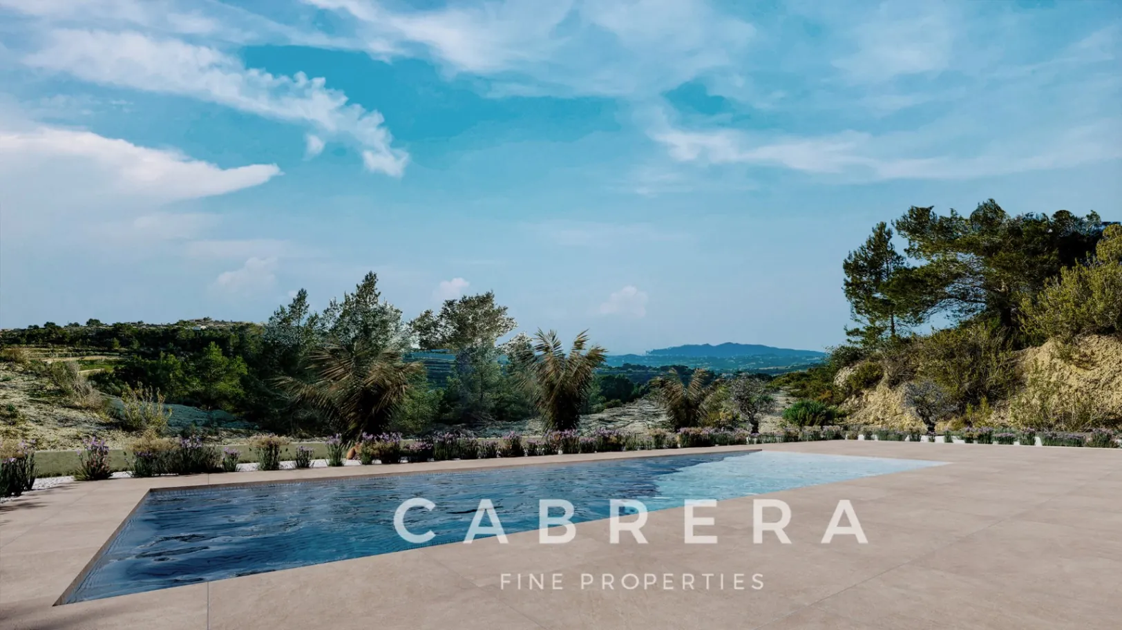 Preciosa finca de lujo con gran parcela en venta en Benissa