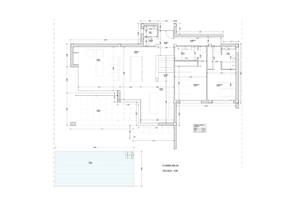 Proyecto de villa moderna en venta en Javea