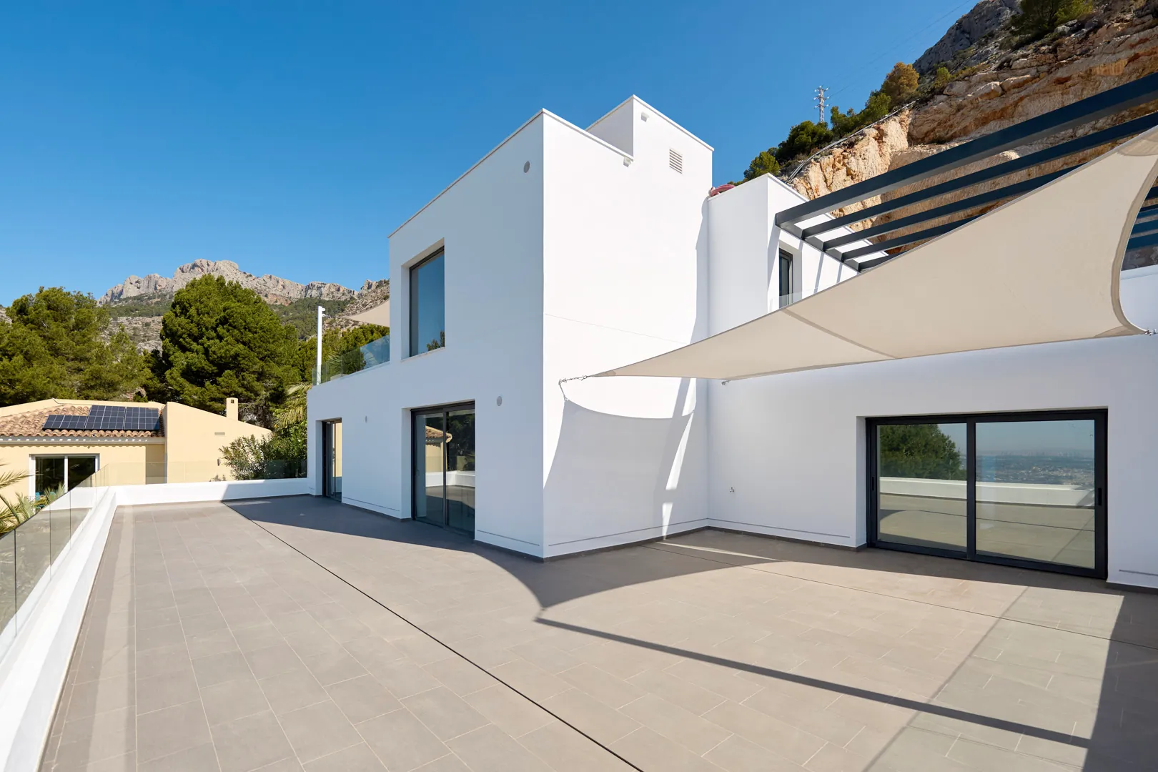 Villa de lujo con vistas al mar en venta en Altea