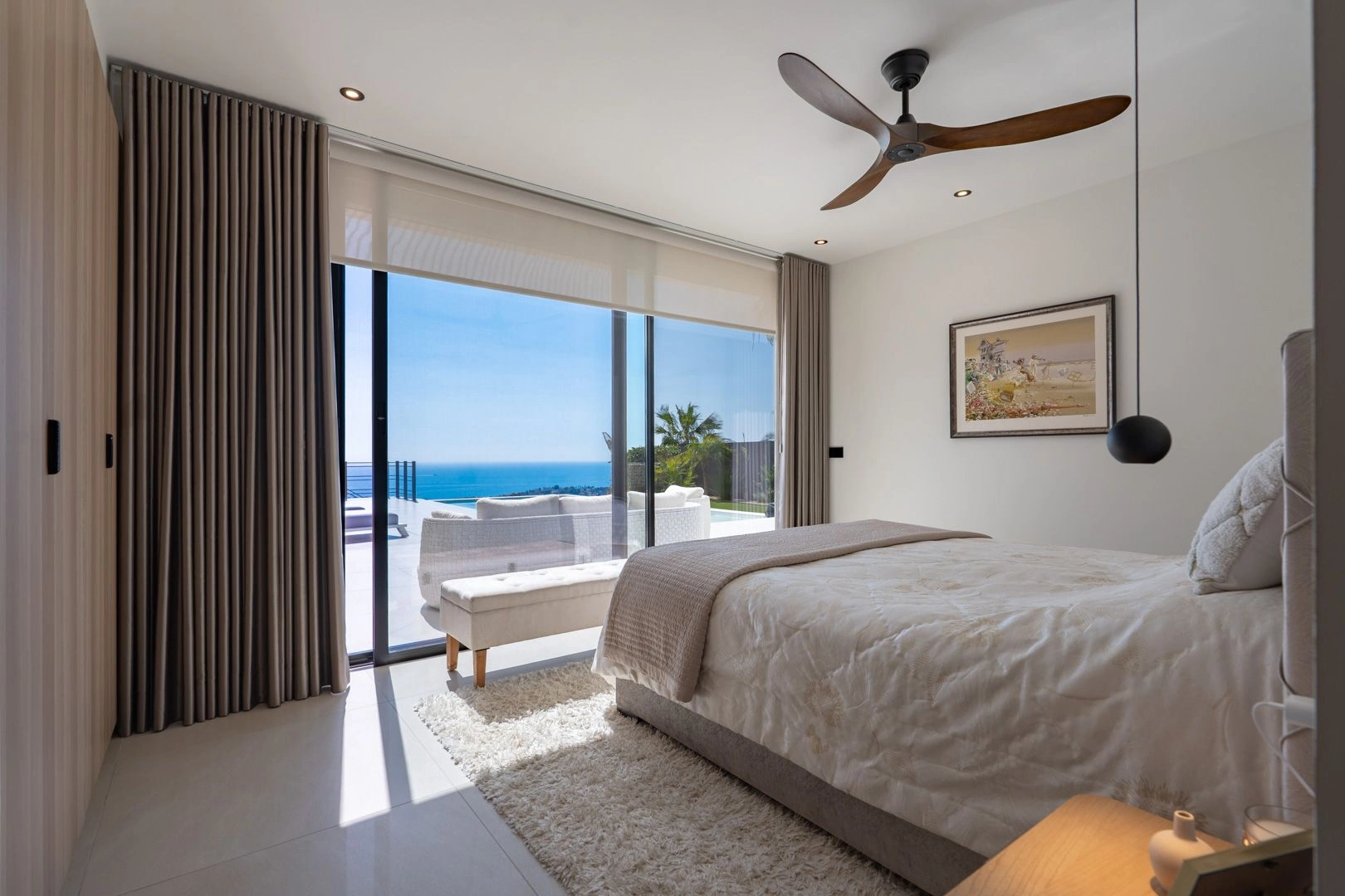 Impresionante villa mediterránea de lujo con vistas al mar en venta en Benissa