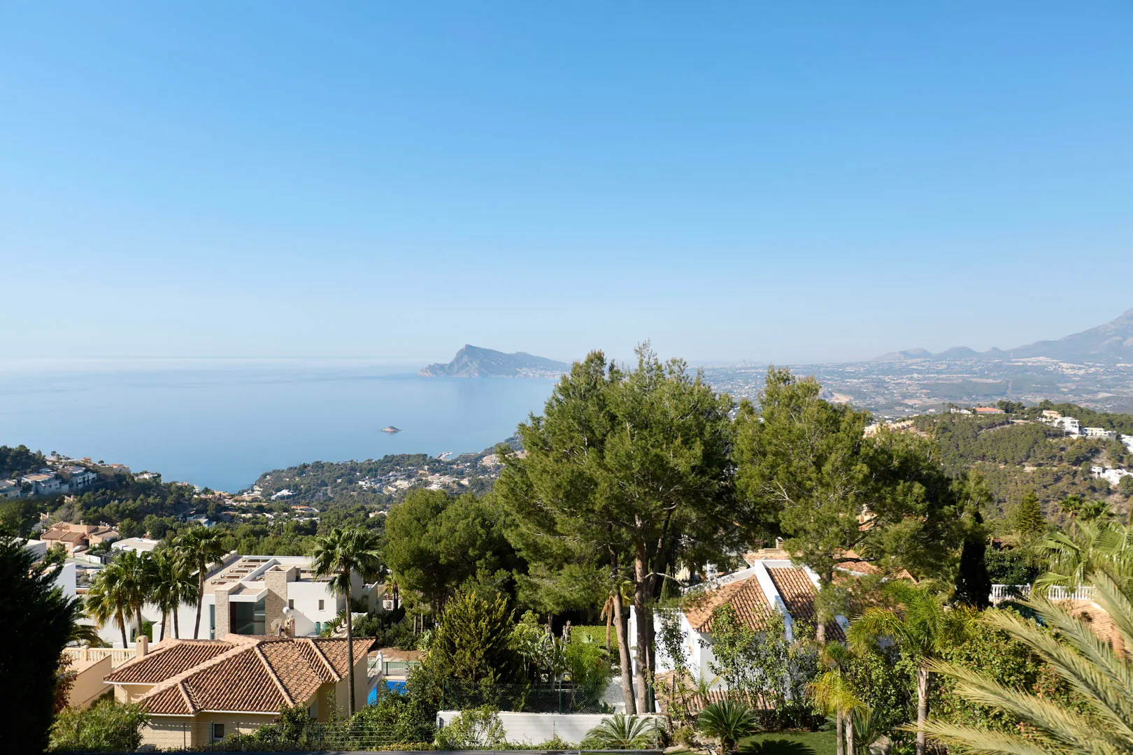 Villa de lujo con vistas al mar en venta en Altea