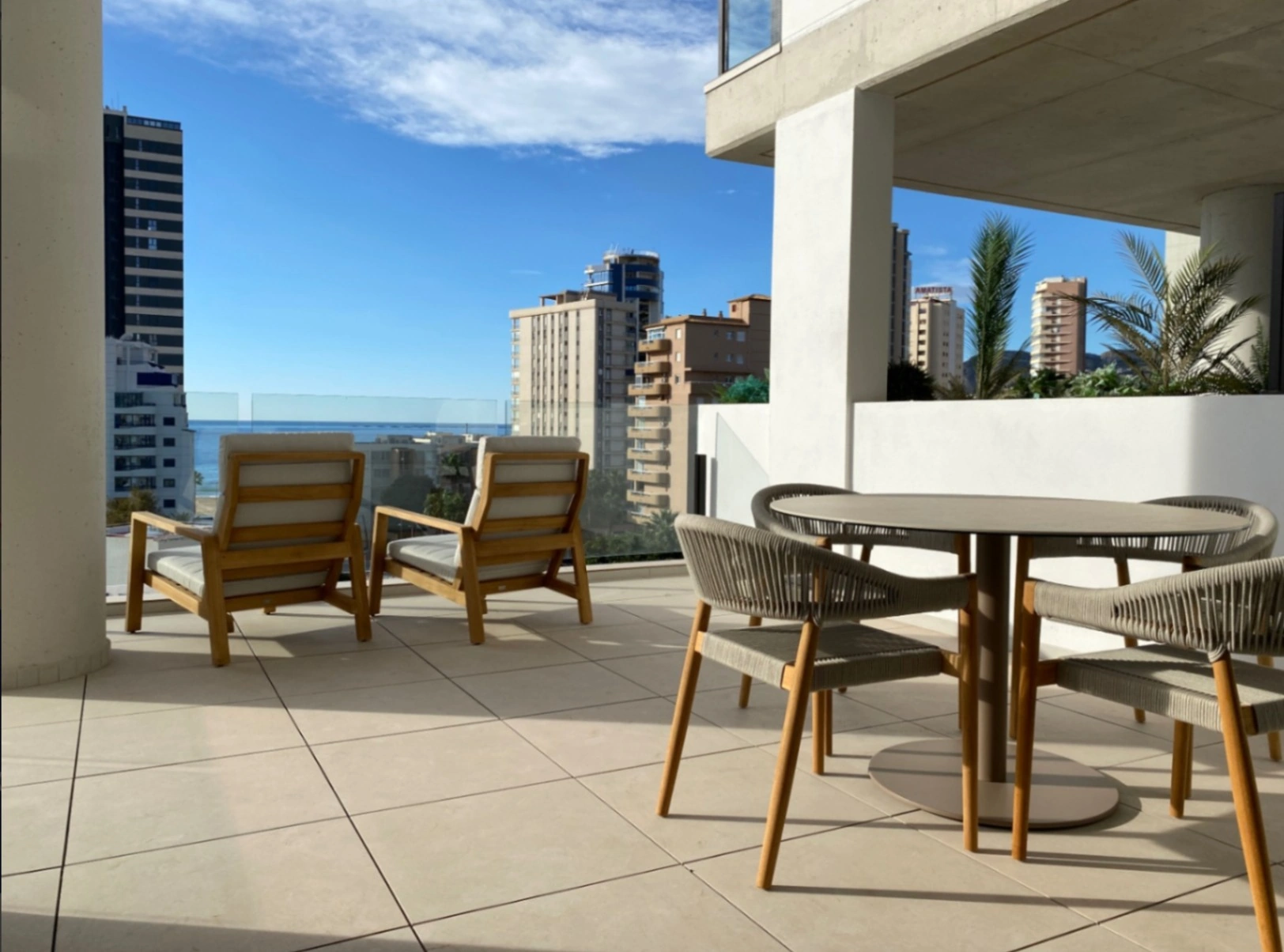 Appartement à vendre à Calpe avec vue sur la mer