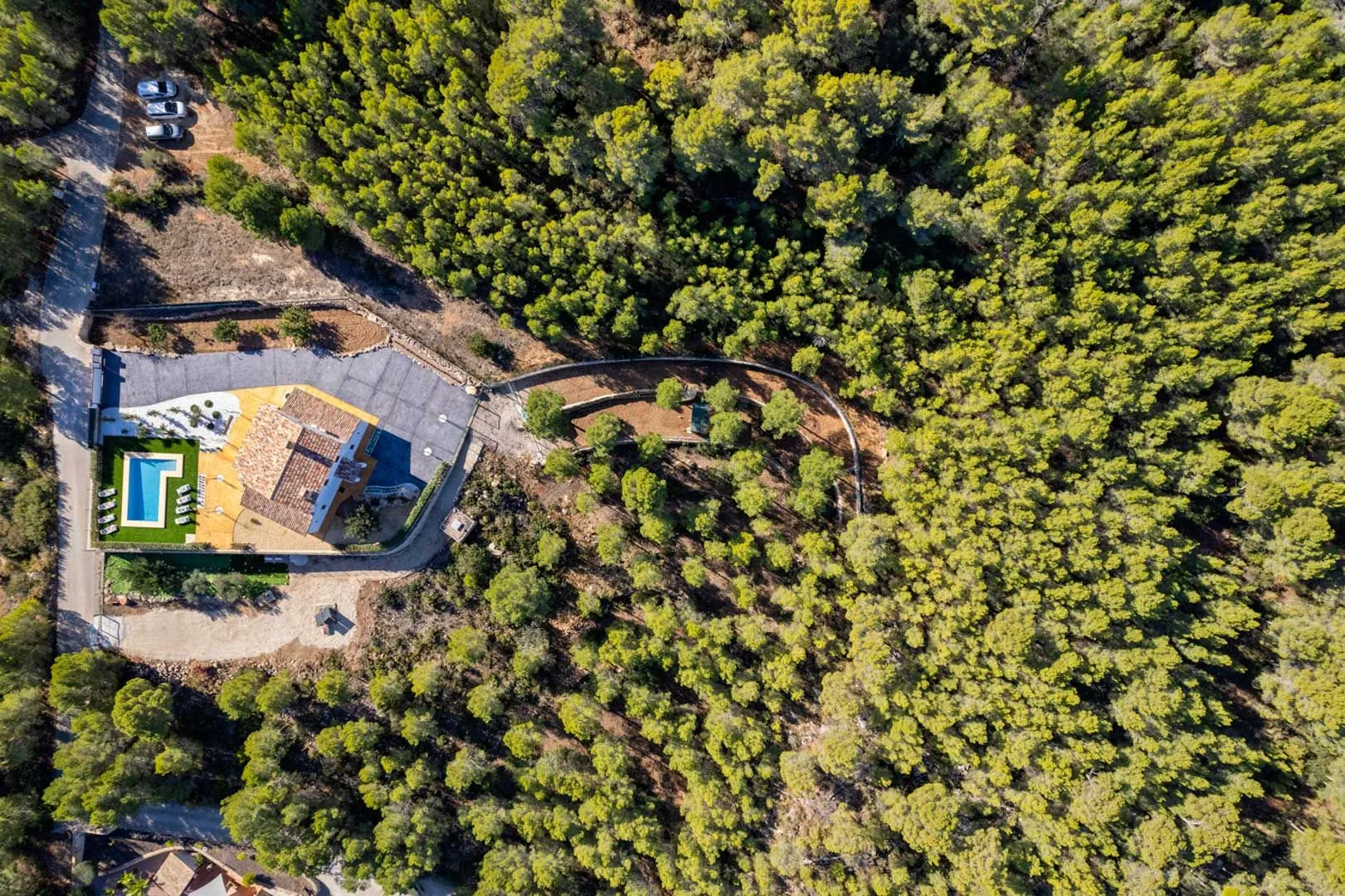 Preciosa finca con vistas al mar en venta en Oltamar, Calpe