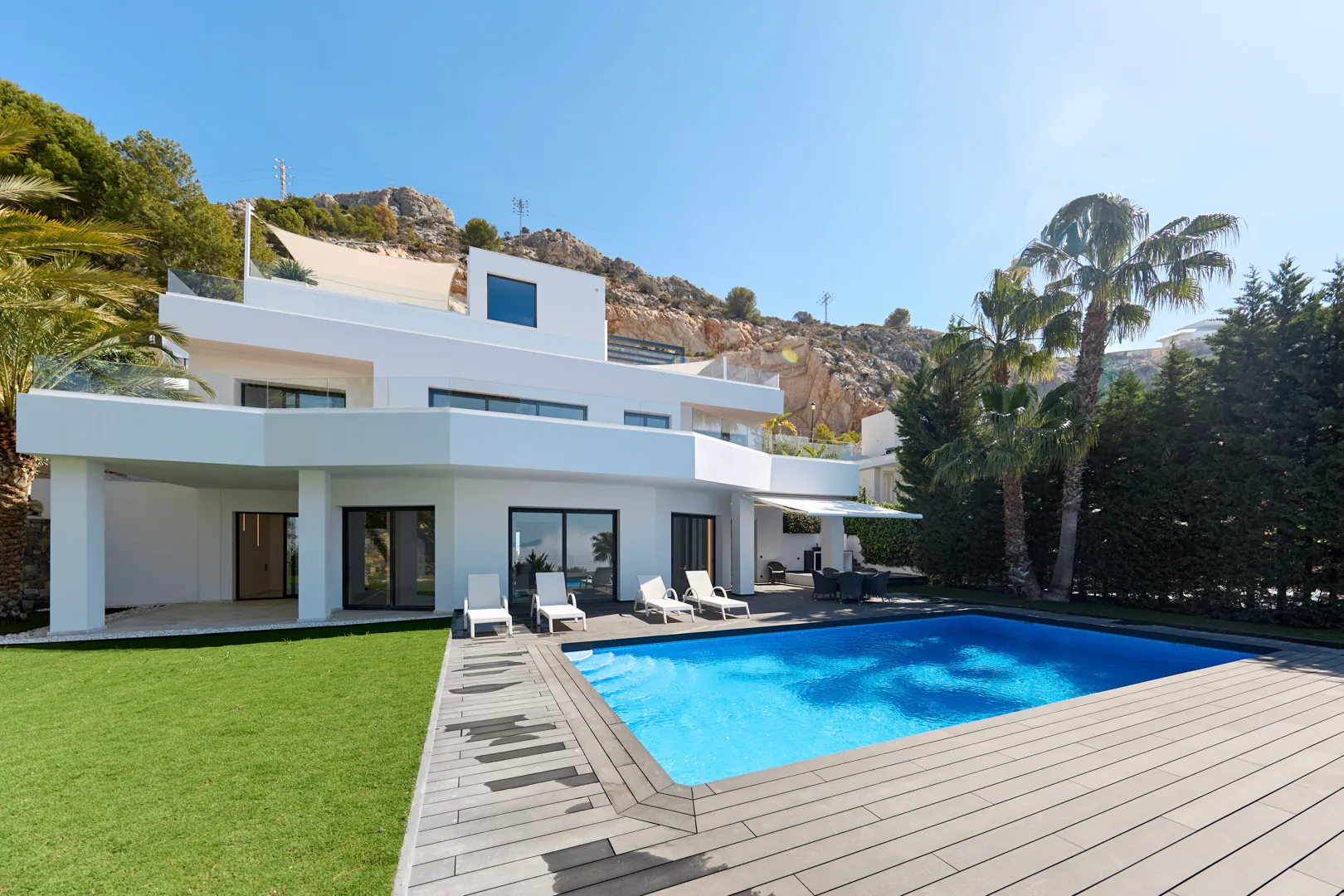 Villa de lujo con vistas al mar en venta en Altea