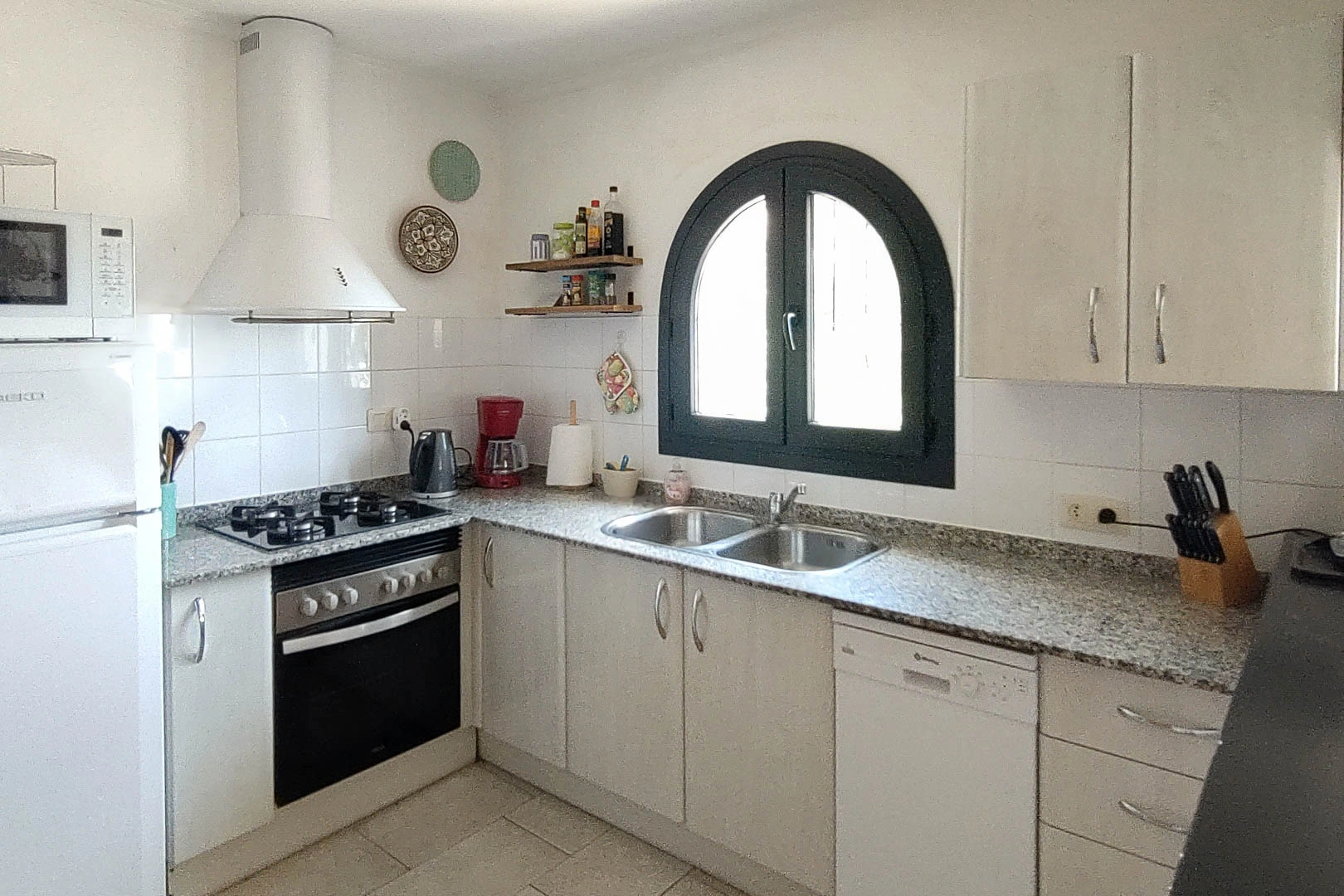 Villa mediterranea con vista mare in vendita a Benissa.