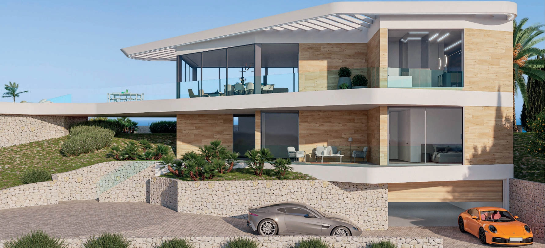 Moderne Villa mit herrlichem Meerblick zum Verkauf in Jávea