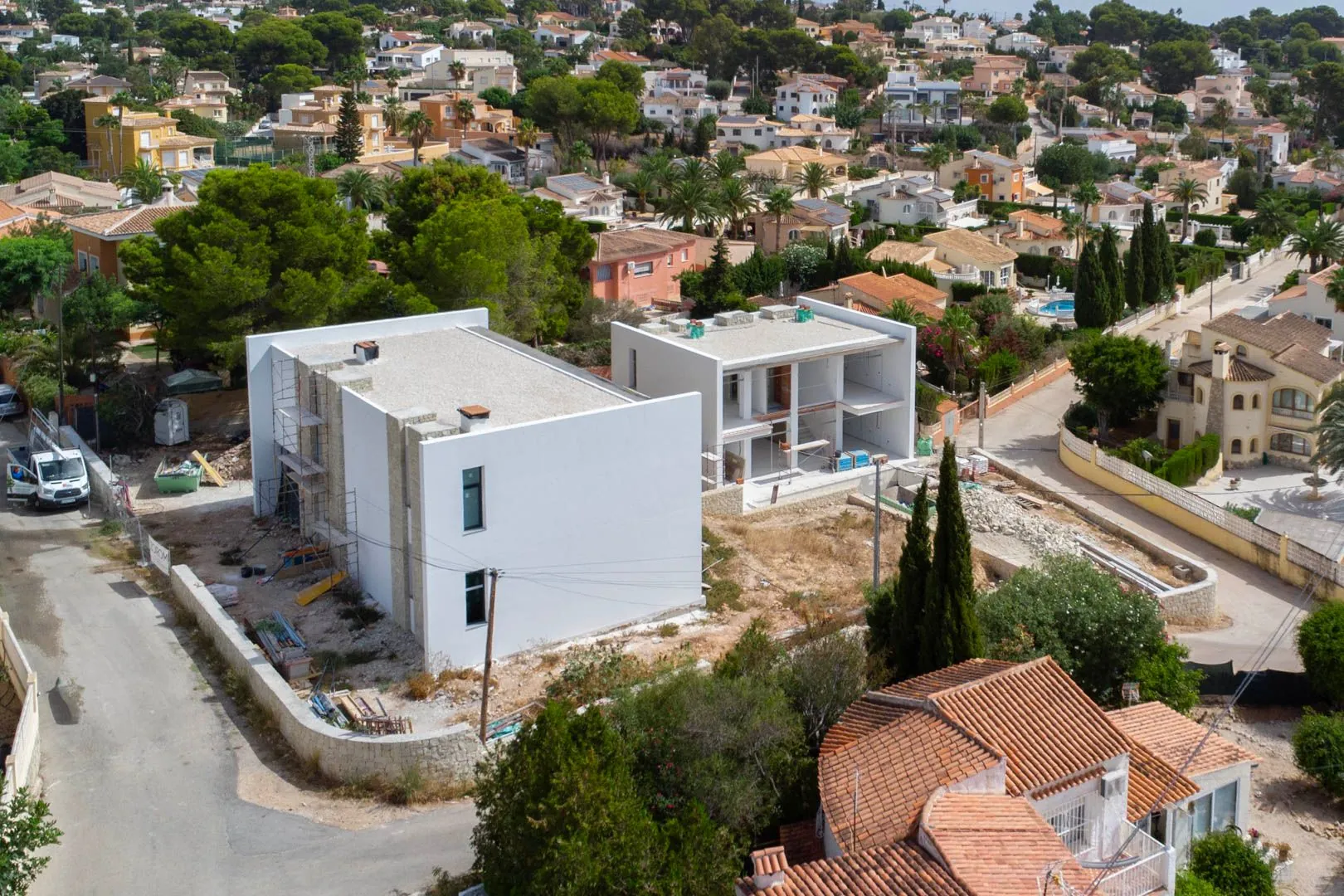 Moderna villa de obra nueva a poca distancia de la playa de Calpe