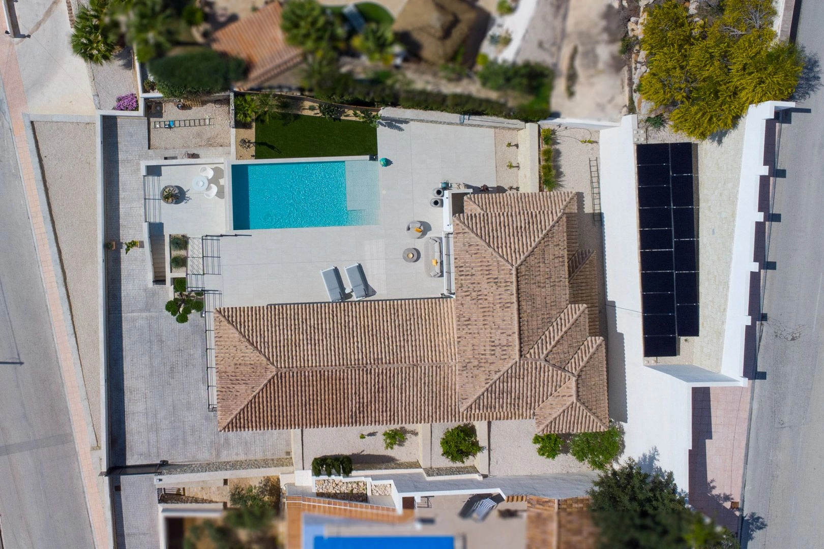 Impresionante villa mediterránea de lujo con vistas al mar en venta en Benissa