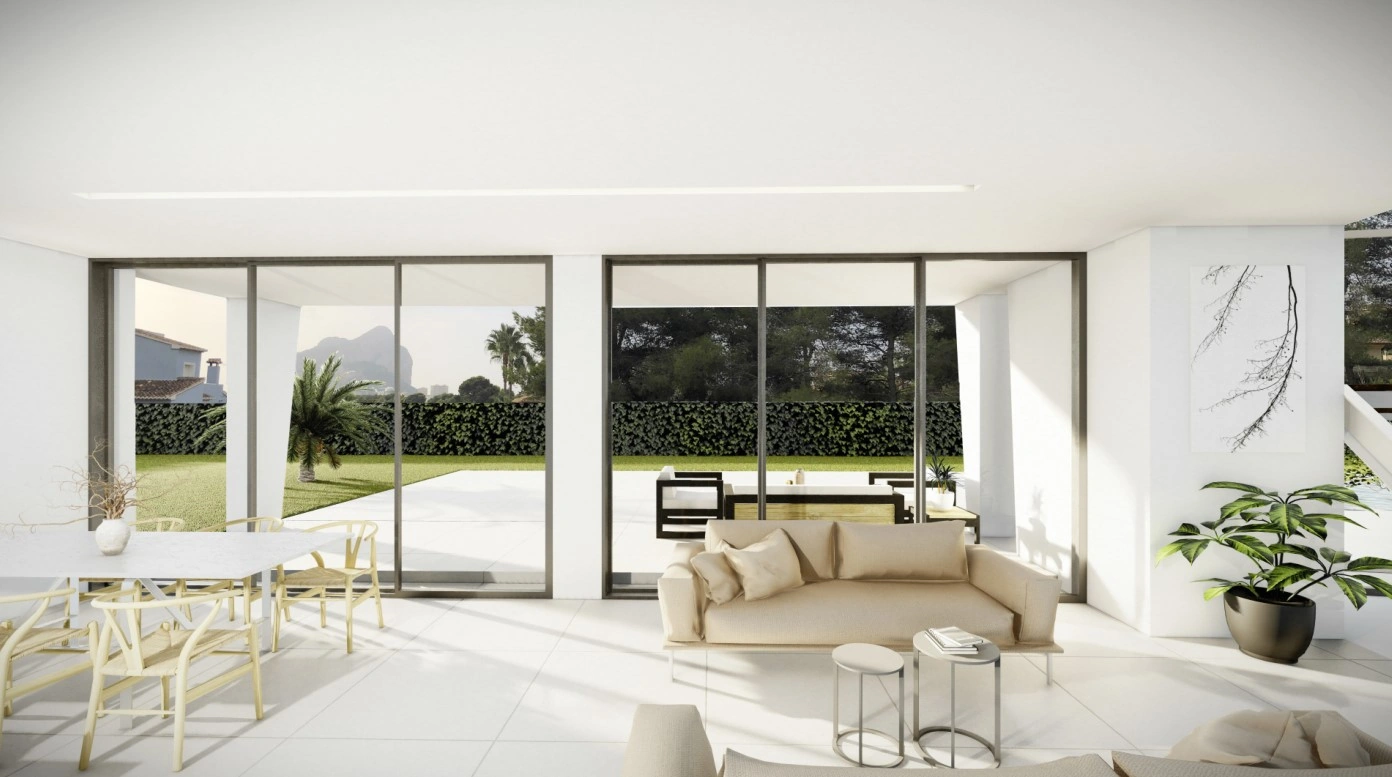 Moderne villa neuve à vendre à Calpe