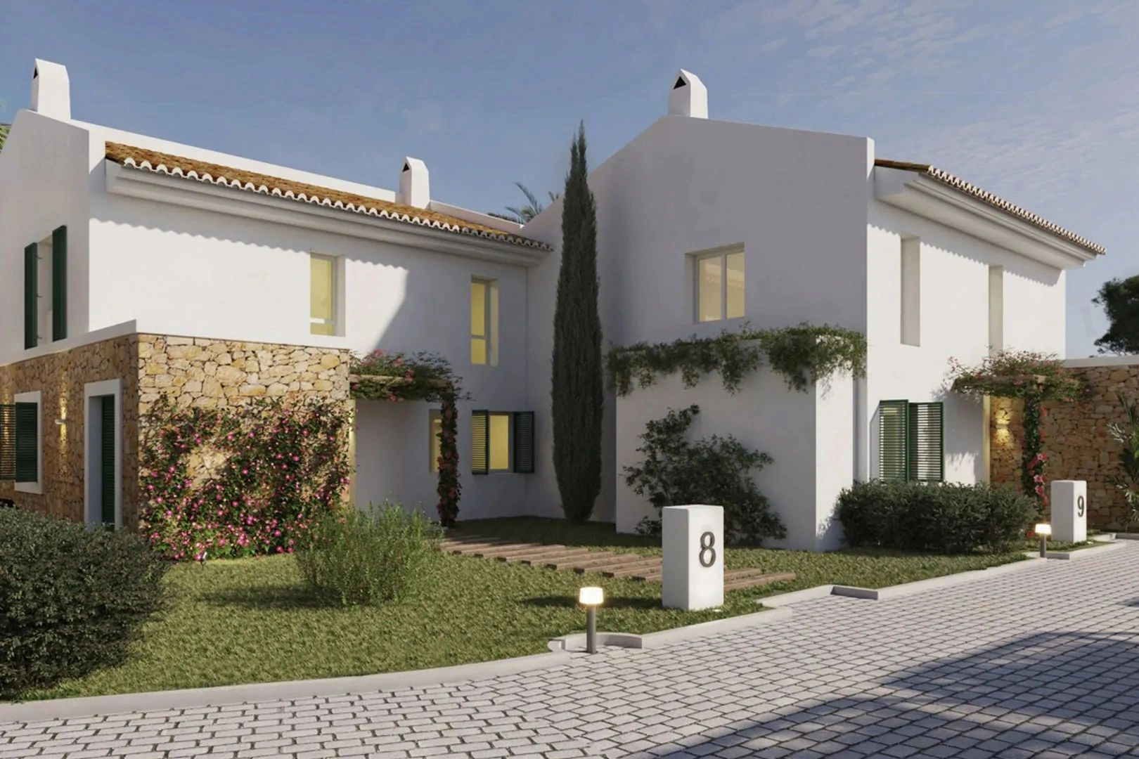 AR56779 - Villa mediterránea adosada de obra nueva en venta en Jávea