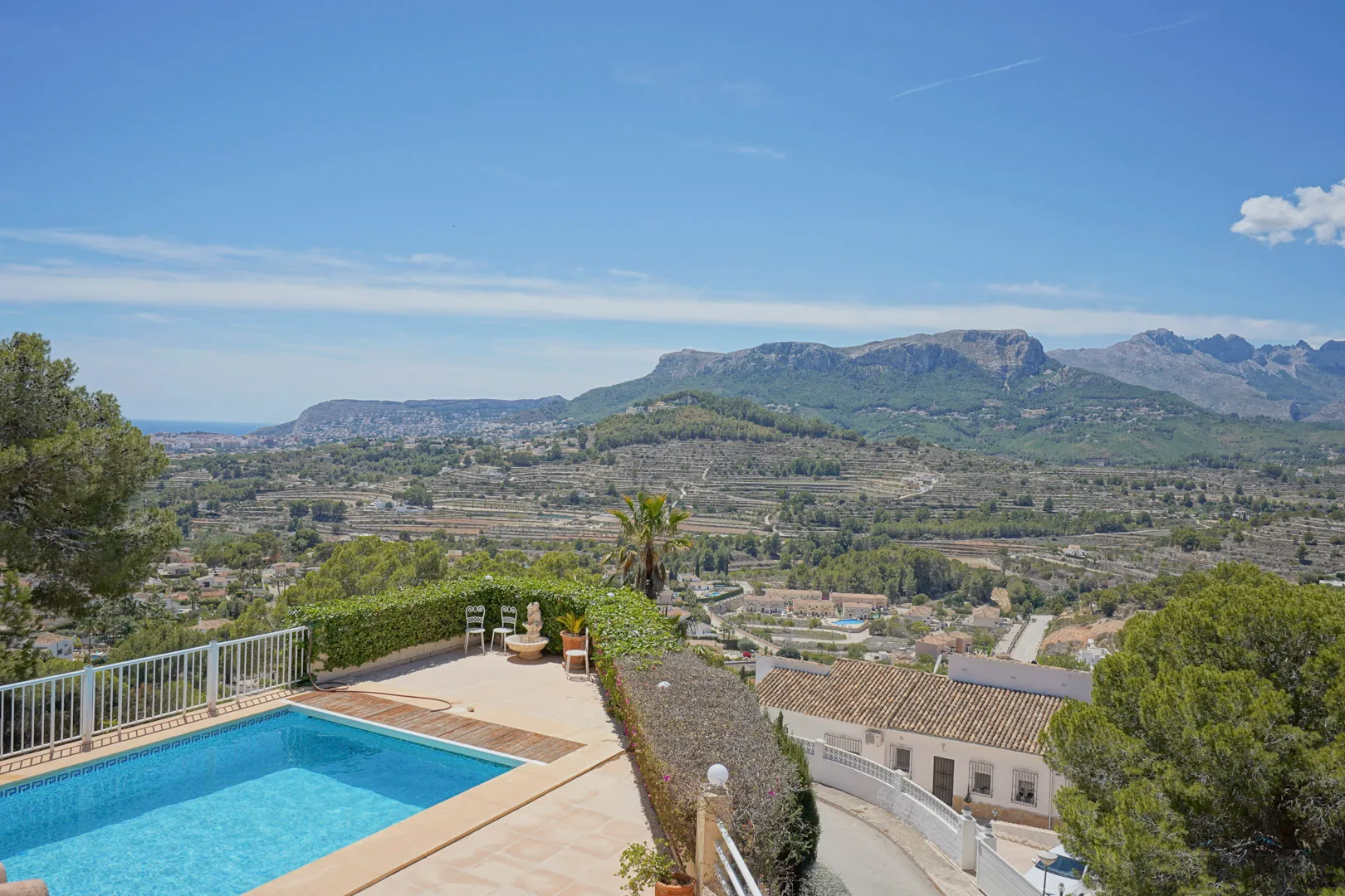 Villa con vistas panorámicas en venta en Calpe