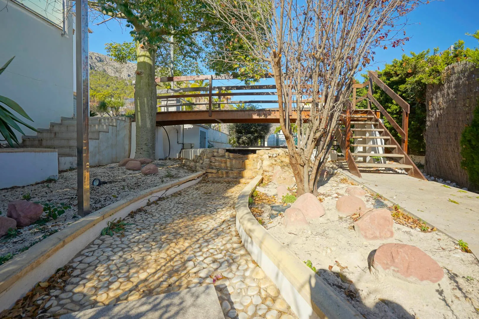 Villa con vistas panoramicas al mar en venta en Calpe