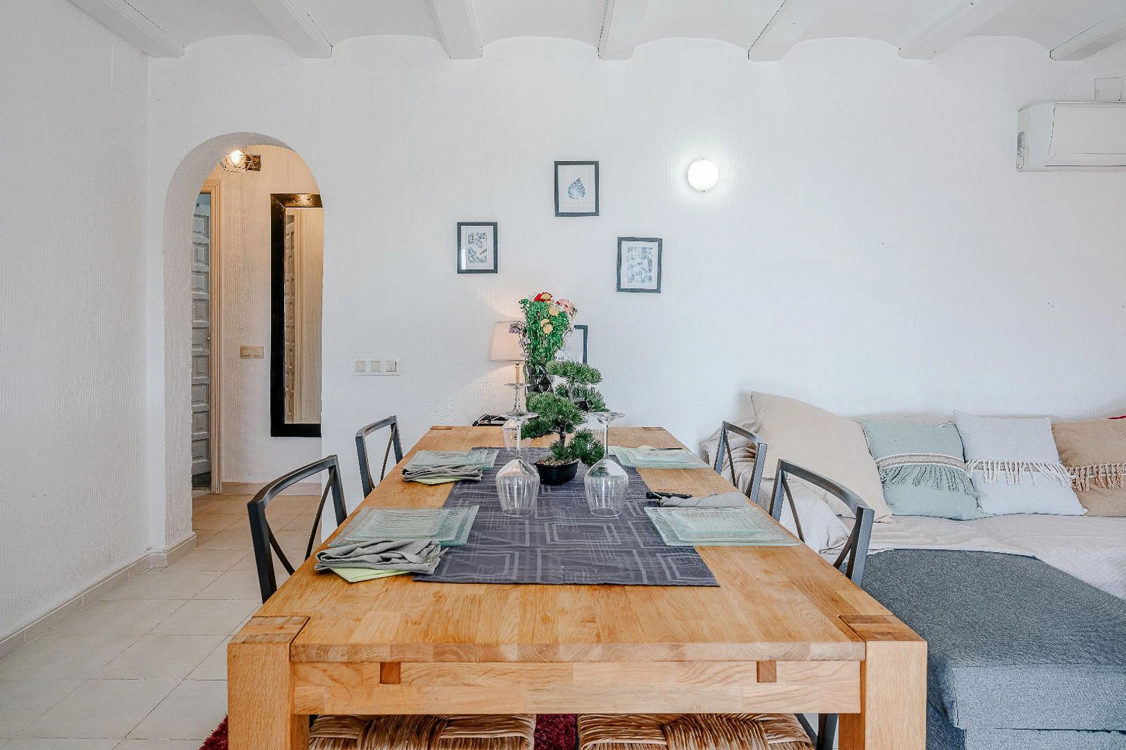 Charming villa for sale in Moraira with 2 bedrooms and a private pool.