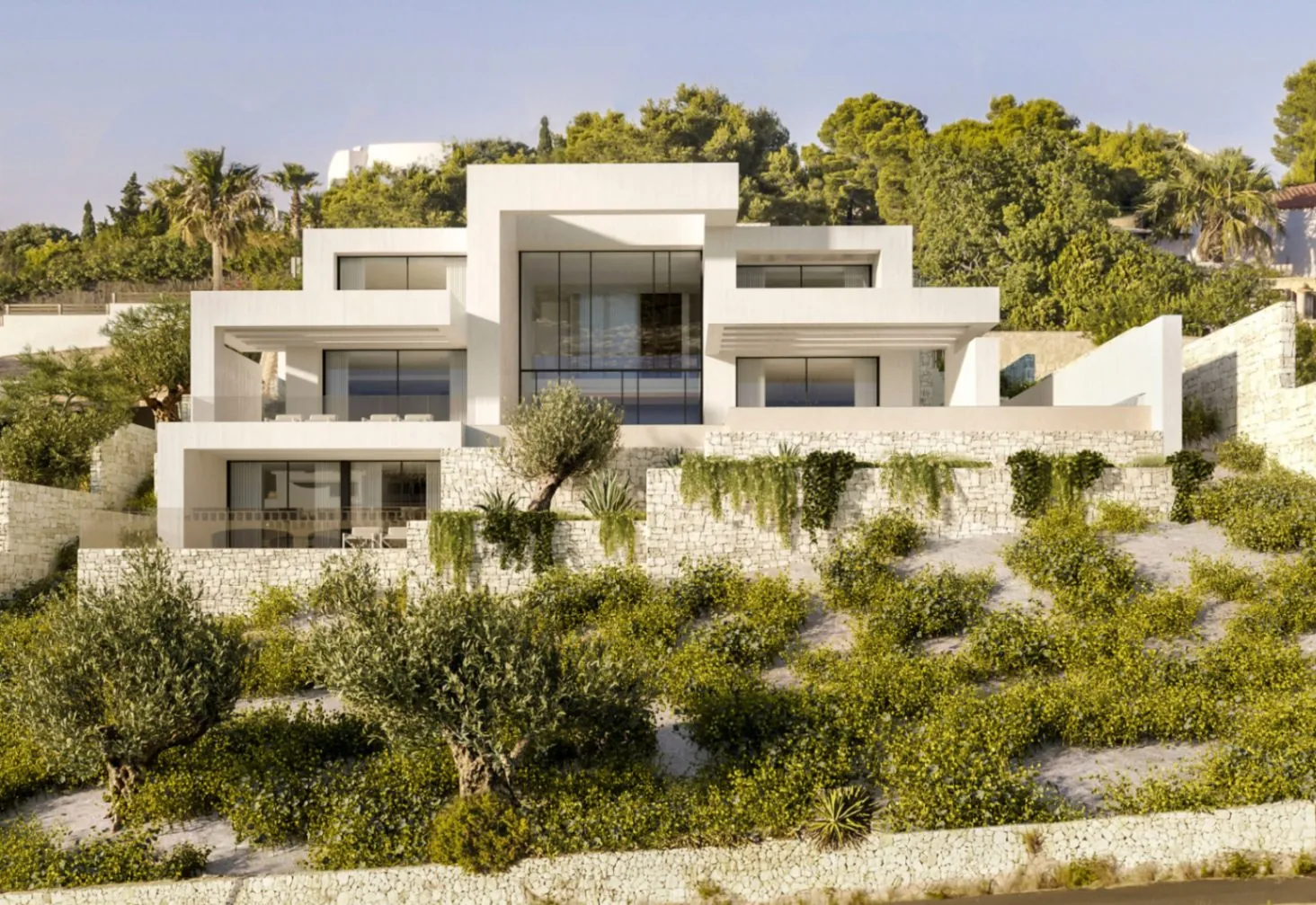 AR56764 - Villa moderna de lujo con vistas al mar en venta en Javea