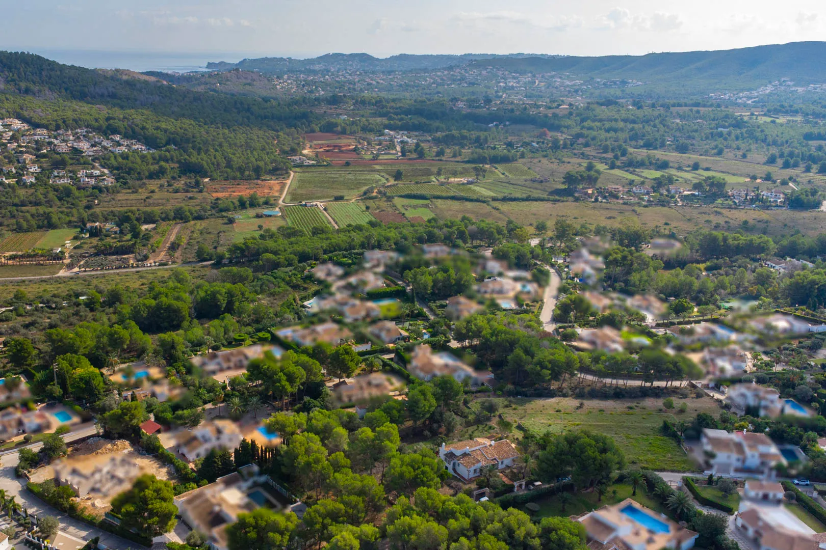 Ensemble de 5 Parcelles avec Villa dans l'Exclusif Urbanisation La Lluca, Jávea